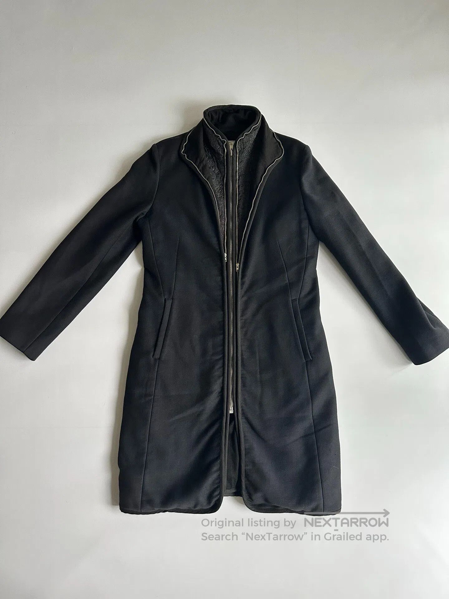 Hussein Chalayan HUSSEIN CHALAYAN 04AW 3-WAY LAYERED Coat| Size L / US 10 / IT 46 - 1 Thumbnail