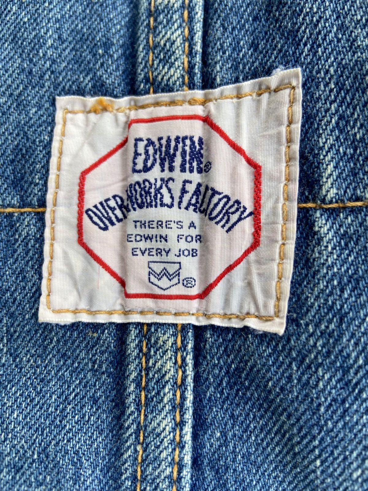 Edwin × Vintage Vintage Edwin selvage carpenter overall Size US 30 / EU 46 - 18 Thumbnail