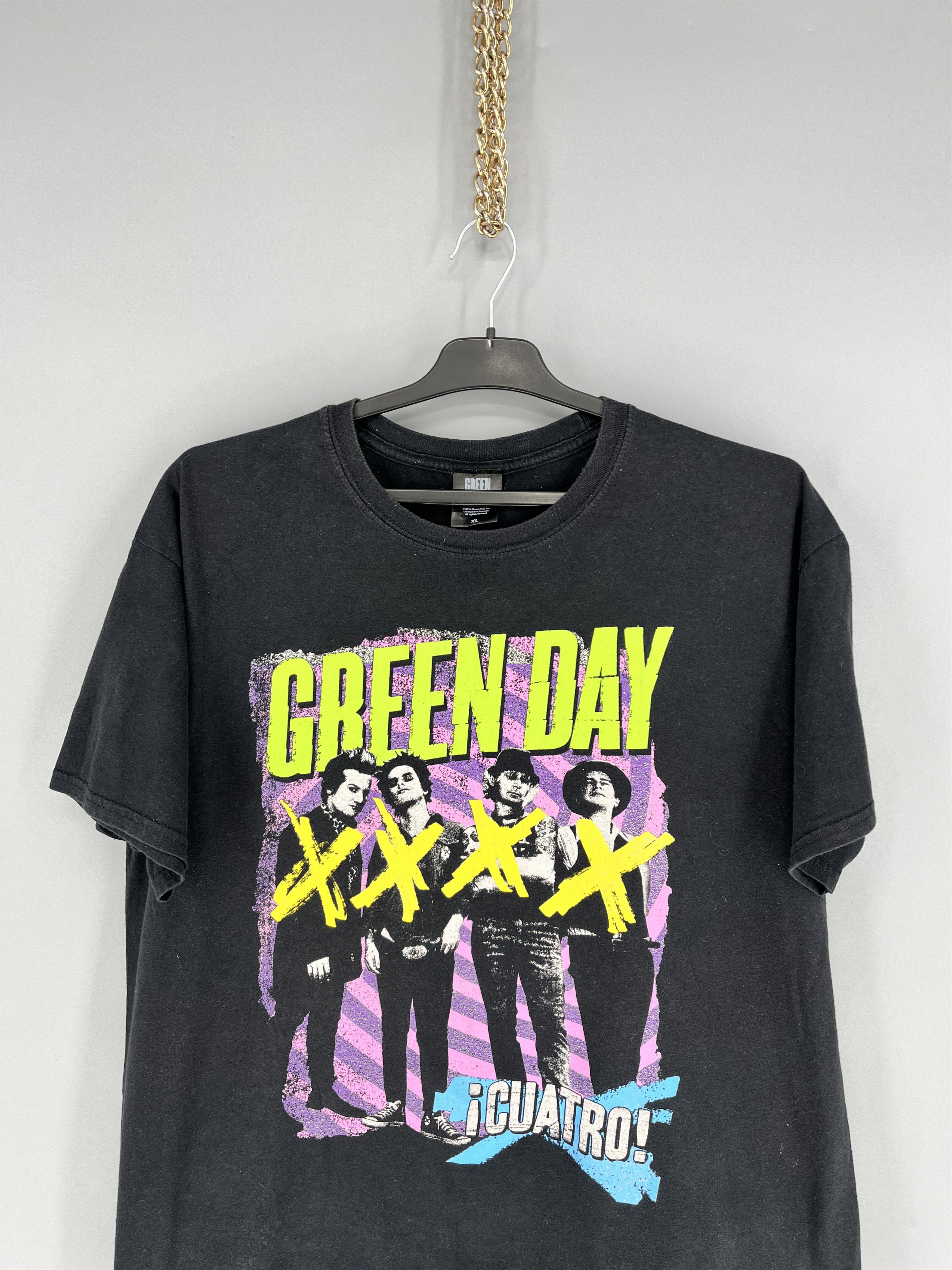 Band Tees Vintage Green Day Band T-Shirt Us Punk Tshirts Band Tee Size US XL / EU 56 / 4 - 6 Thumbnail