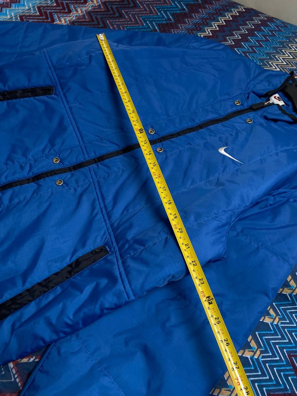 Nike Vintage Nike Puffer Jacket 00’s Mini Swoosh Y2K Rap Style Size US M / EU 48-50 / 2 - 10 Thumbnail