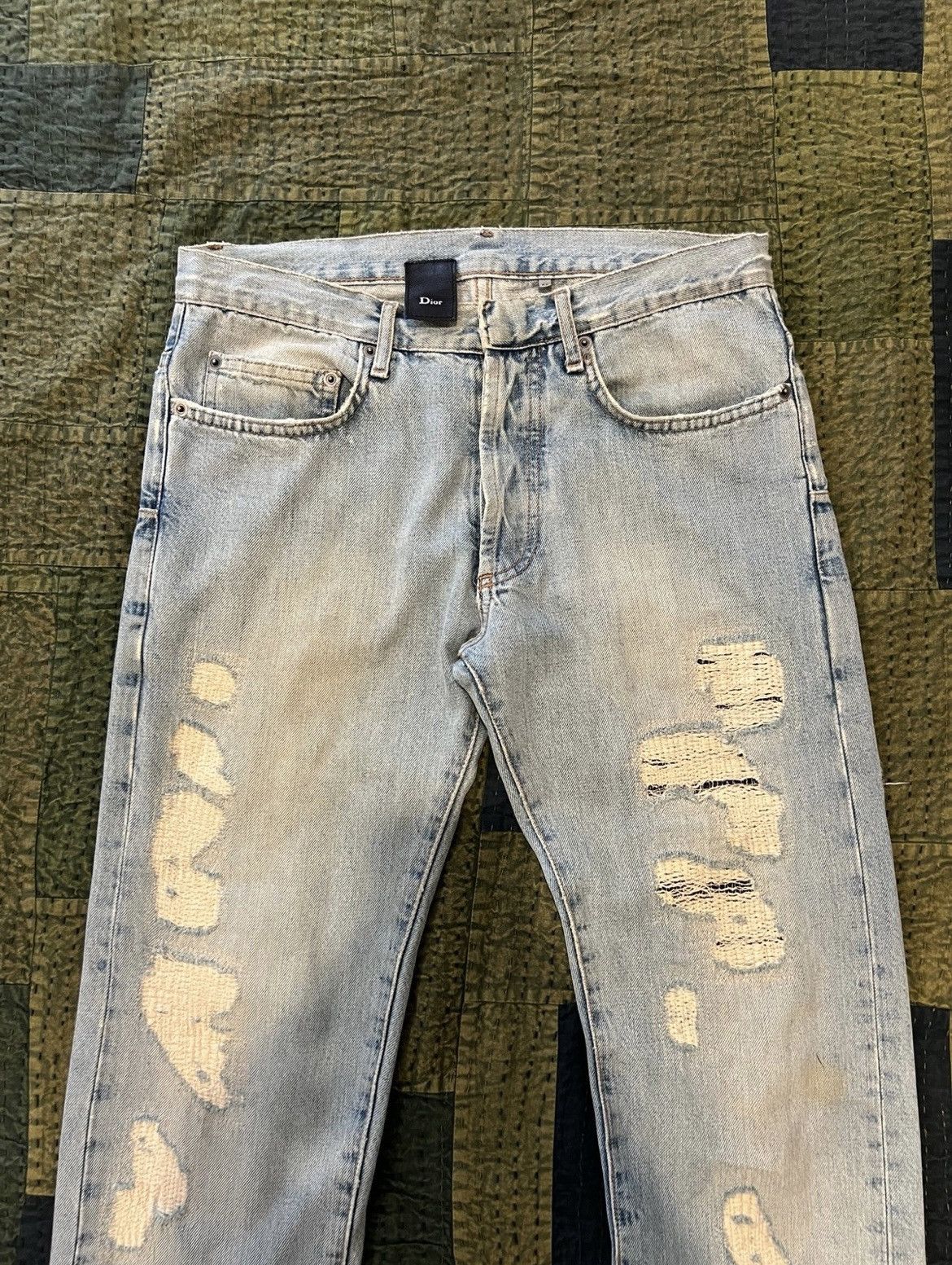 Dior Dior SS06 “Crash” Denim Size US 28 / EU 44 - 1 Thumbnail
