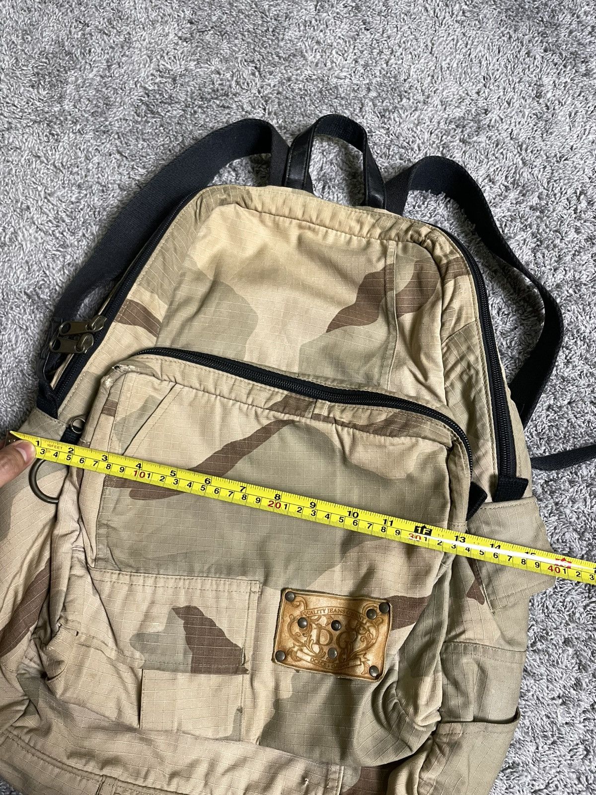 Dolce & Gabbana Dolce & Gabbana Reconstruct Camo Cargo Bagpack Size ONE SIZE - 21 Thumbnail