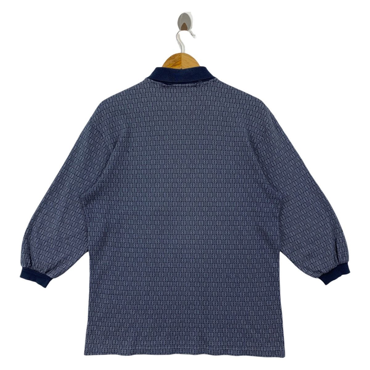 Givenchy × Vintage Vintage GIVENCHY Paris full printed long sleeve pocket tee Size US L / EU 52-54 / 3 - 4 Thumbnail