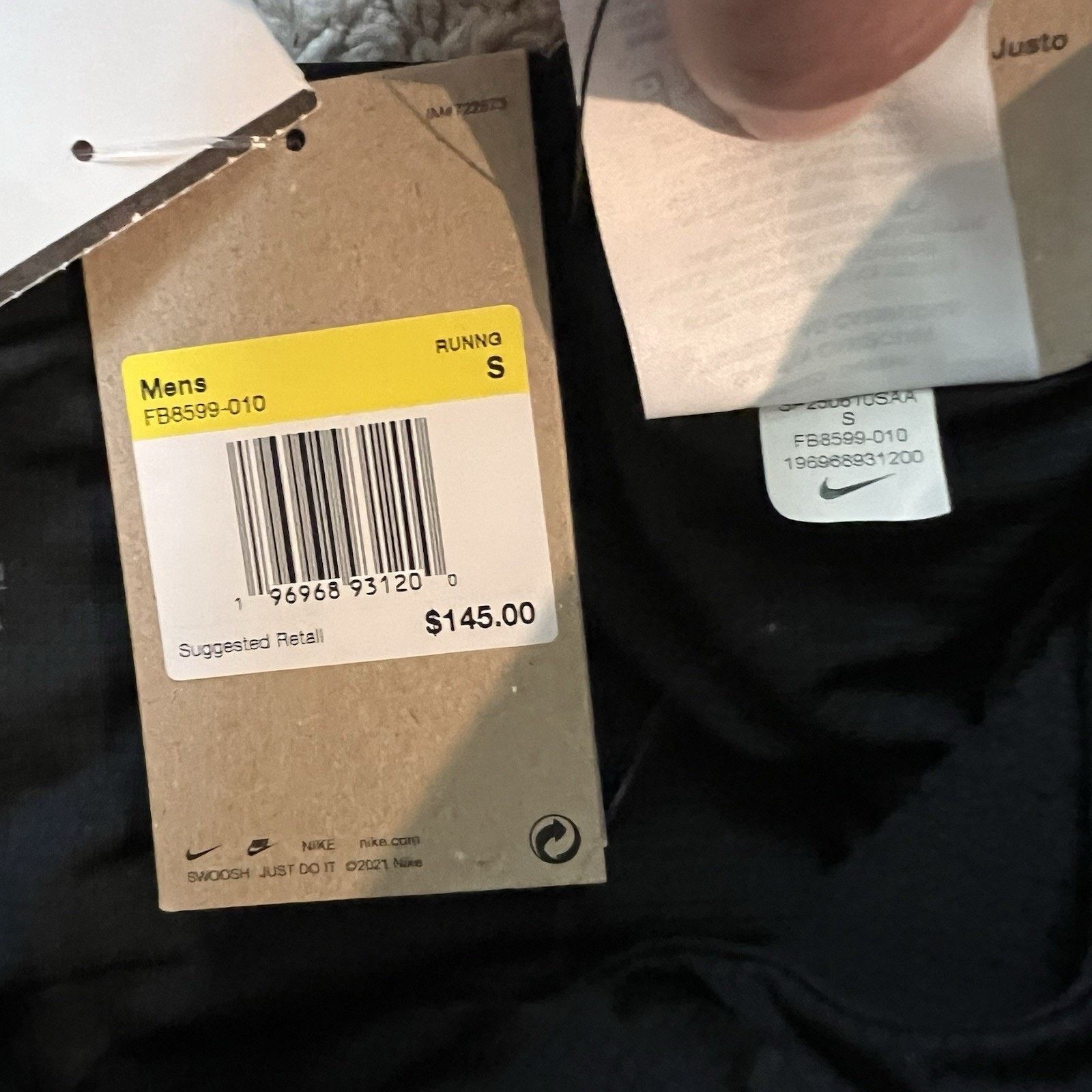 Nike Nike Trail Tight Pants Small Running Leggings Zip Pocket Size US 30 / EU 46 - 14 Thumbnail
