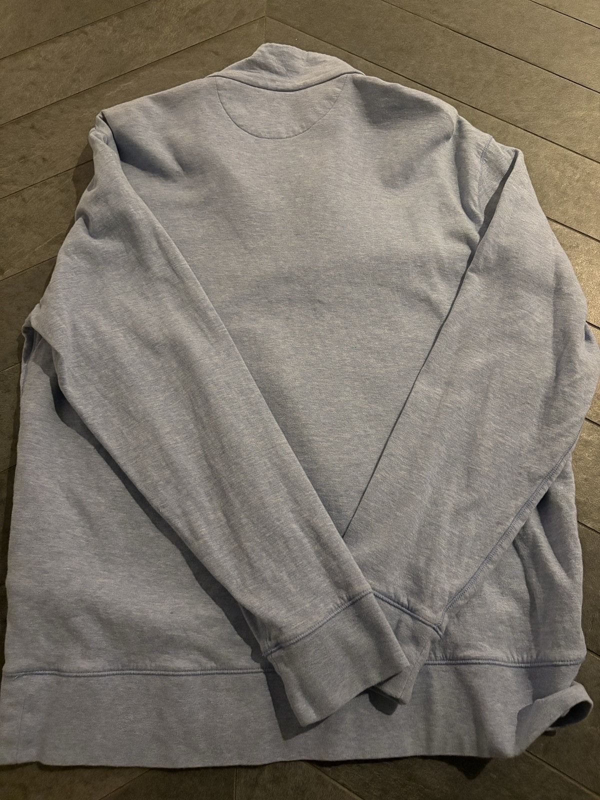 Polo Ralph Lauren Polo Ralph Lauren Quarter Zip Sweatshirt Light Blue Size US L / EU 52-54 / 3 - 2 Thumbnail
