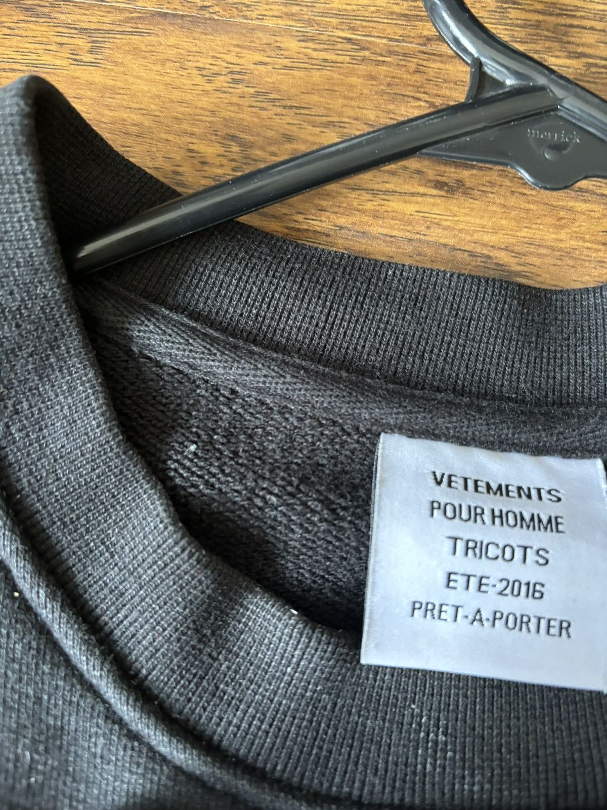 Vetements Vetements x Champion Crewneck Size US M / EU 48-50 / 2 - 2 Thumbnail