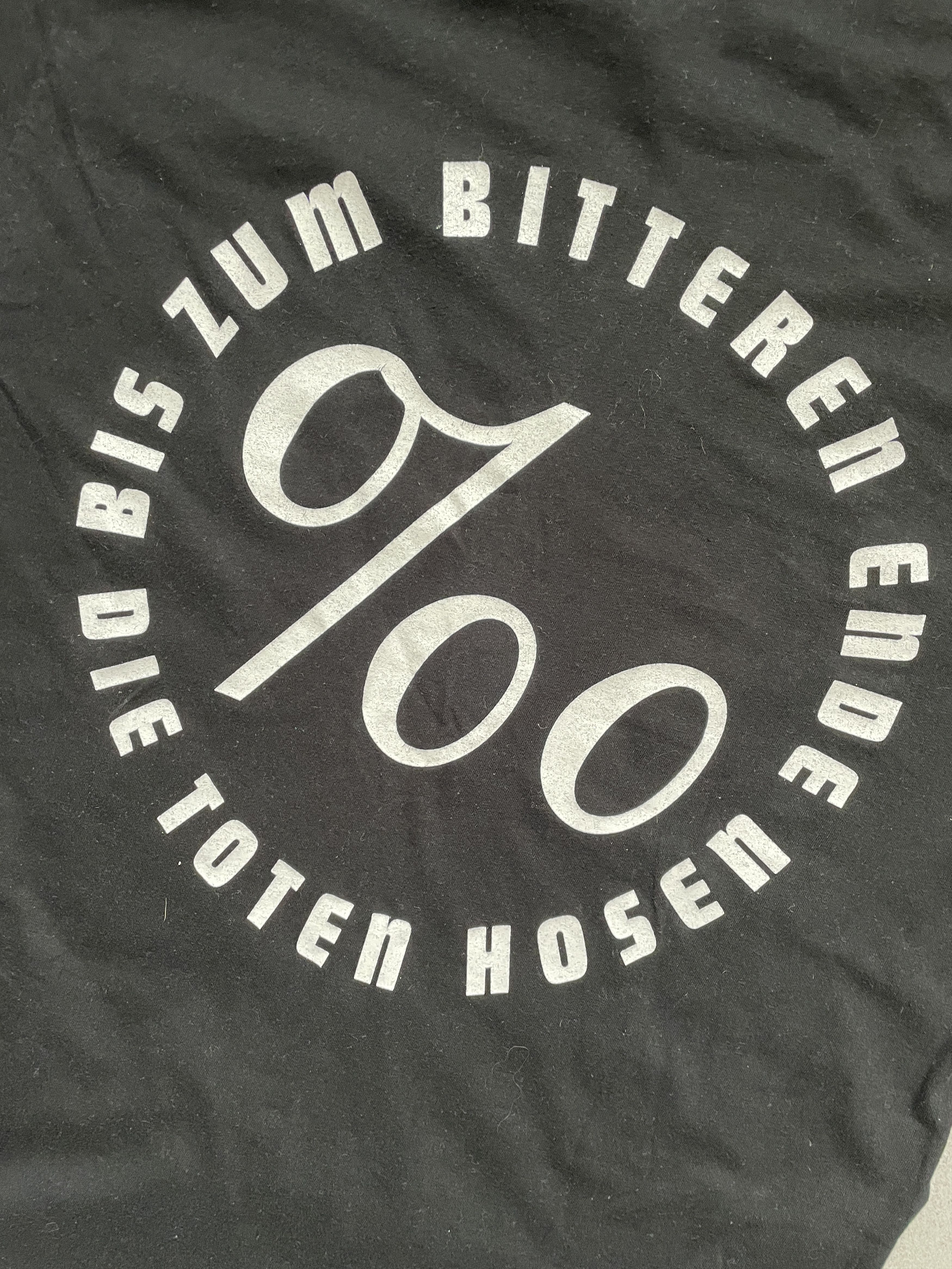 Band Tees VINTAGE TOTEN HOSEN NO ALCOHOL ISNT A SOLUTION TEE Size US L / EU 52-54 / 3 - 2 Thumbnail