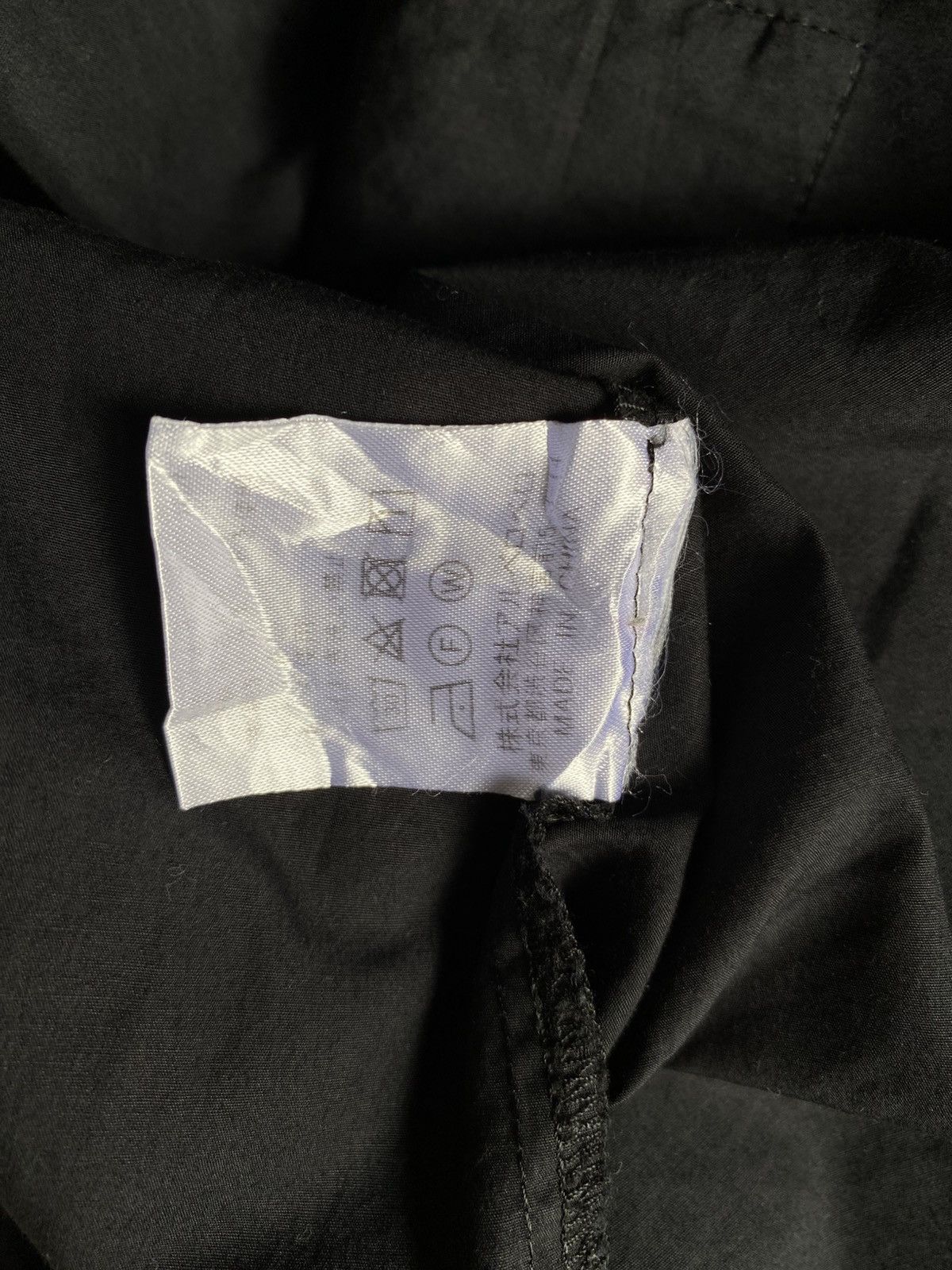 Designer × Japanese Brand OLLEBOREBLA Black Long-Sleeve Shirt Size M / US 6-8 / IT 42-44 - 8 Thumbnail