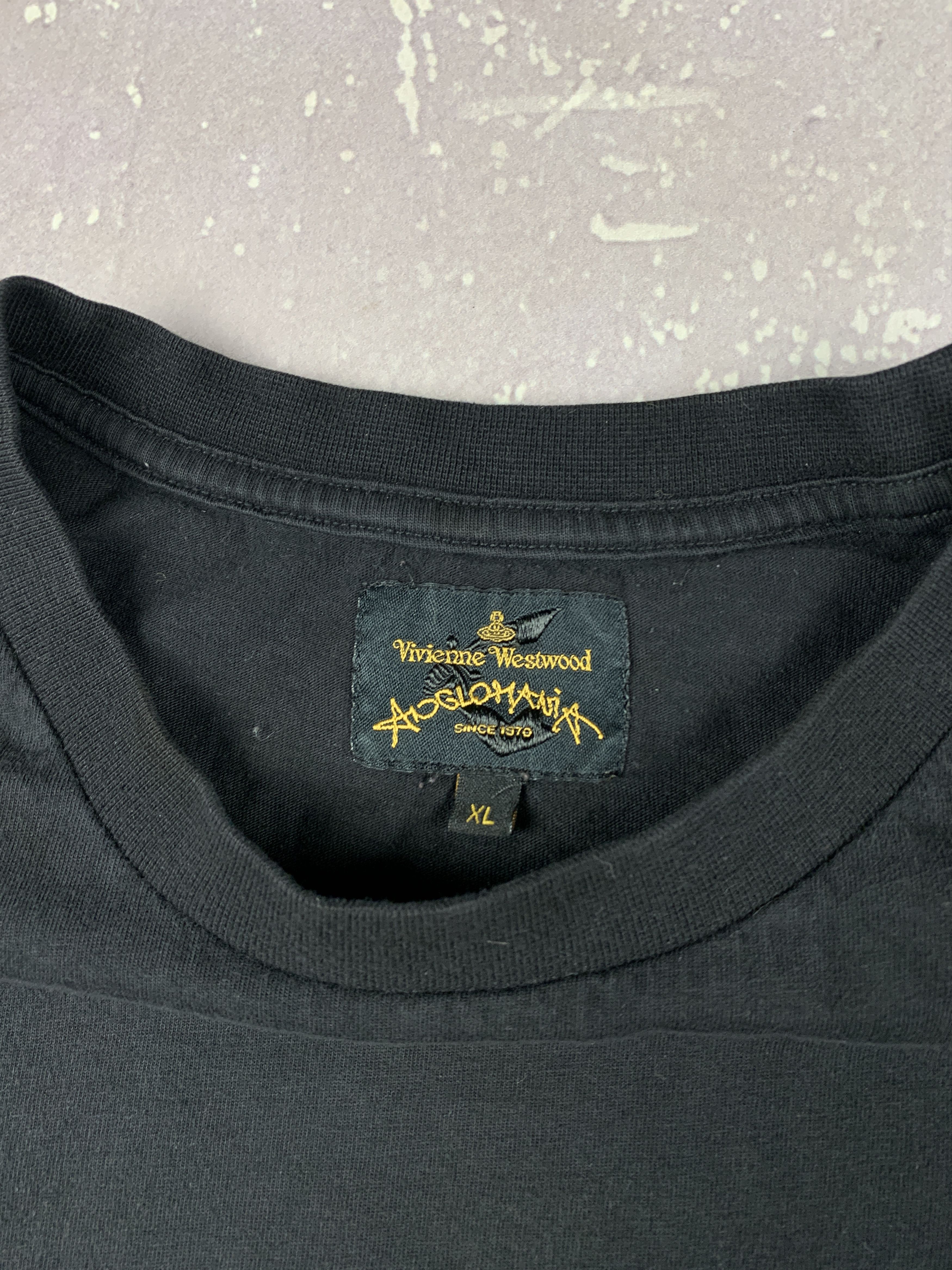 Vivienne Westwood Vivienne Westwood Gold Anglomania Chaos Cotton T Shirt Size US XL / EU 56 / 4 - 6 Thumbnail