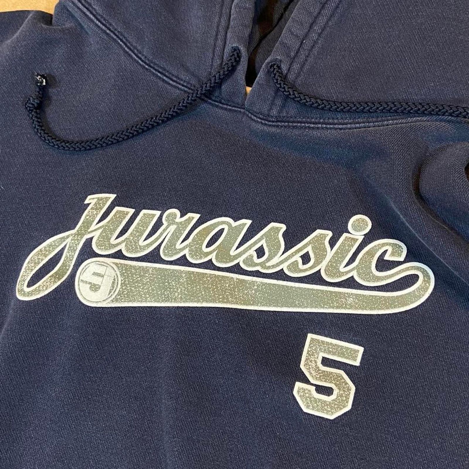 Hanes 90s navy jurassic 5 rap Size US M / EU 48-50 / 2 - 2 Thumbnail