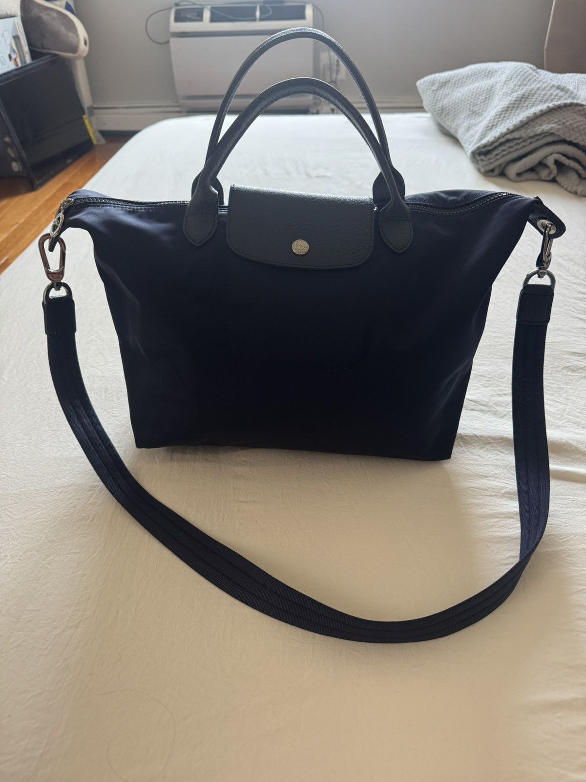 Longchamp Long Champ Tote Bag in Blue, Women's