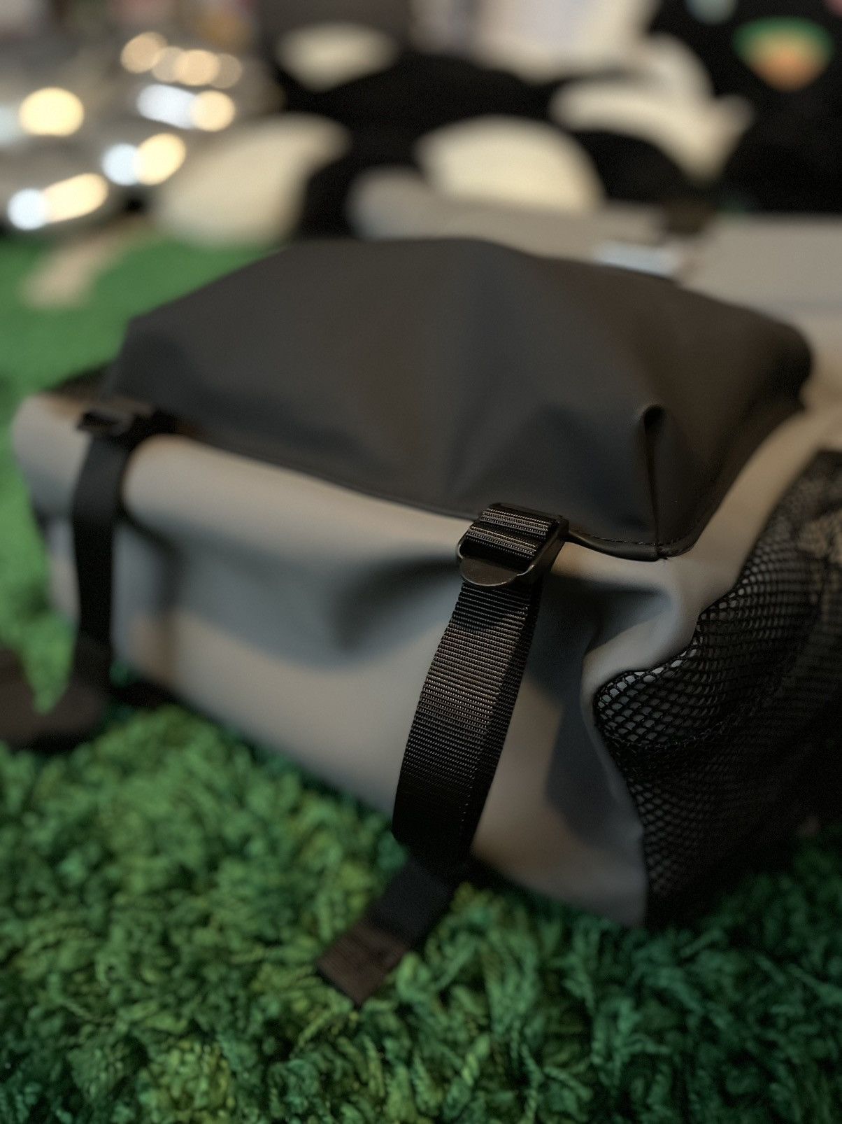 Other Metal buckle roll top backpack bag book duffle rollercoaster Size ONE SIZE - 7 Thumbnail