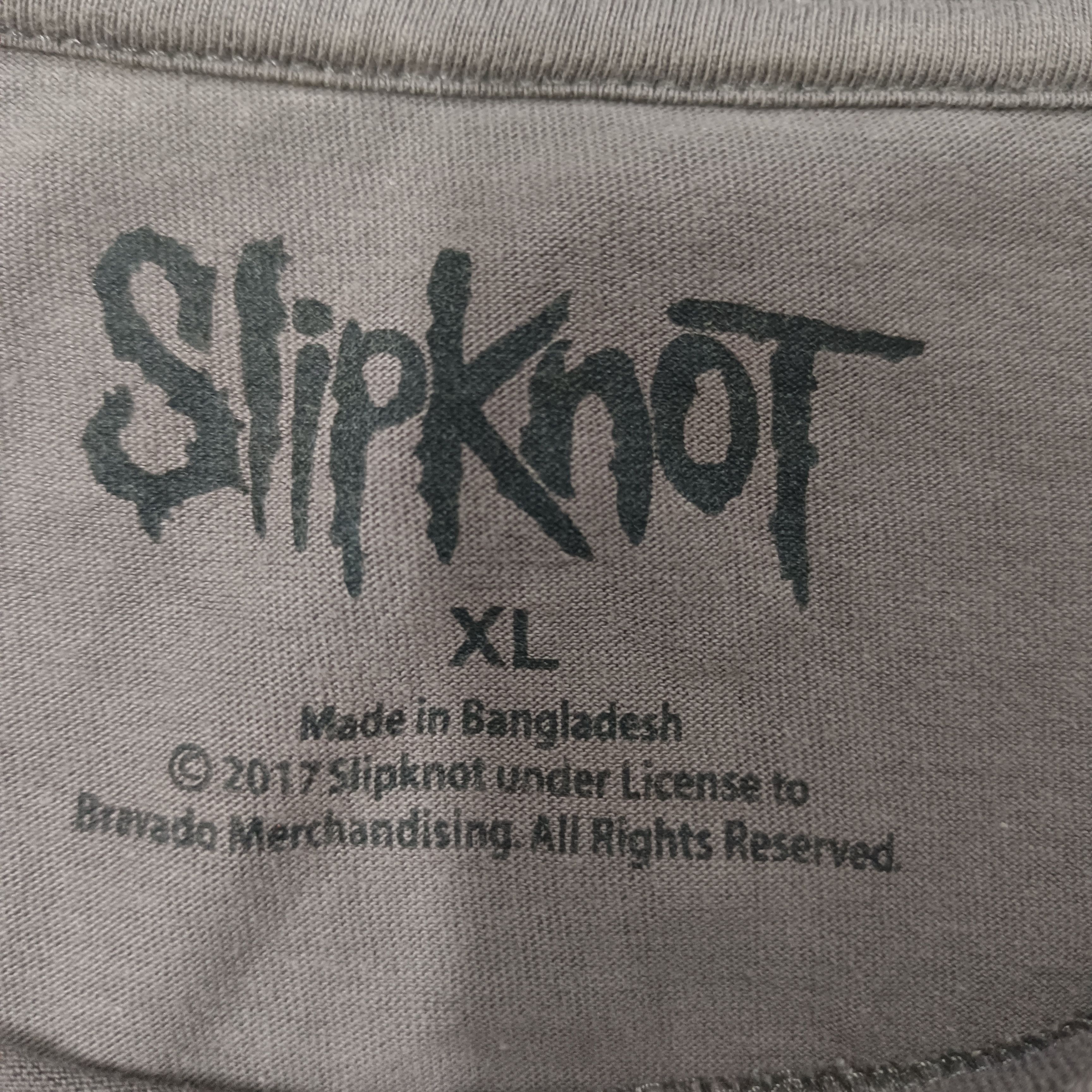 Slipknot Tshirt band slipknot tour 2017 Size US XL / EU 56 / 4 - 7 Thumbnail