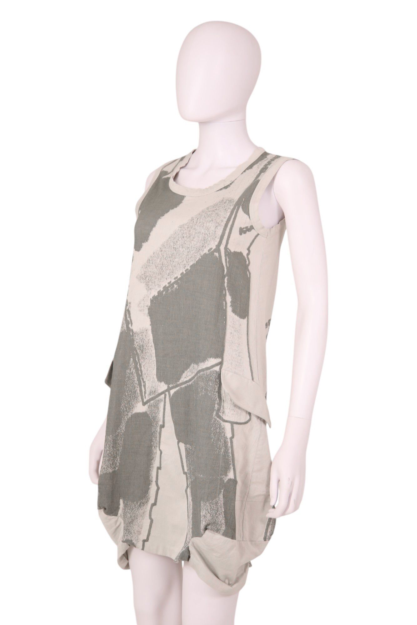 Marithe + Francois Girbaud Marithè François Girbaud 2000's Camo Tank Top Size M / US 6-8 / IT 42-44 - 2 Thumbnail