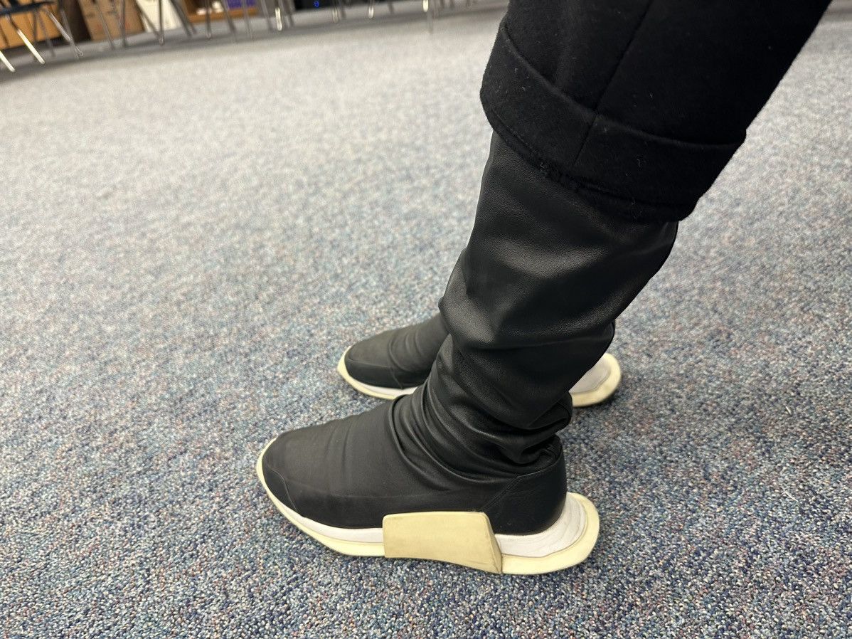 Rick Owens RICK OWENS LEVEL RUNNER HIGH SOCK Size US 11 / EU 44 - 5 Thumbnail