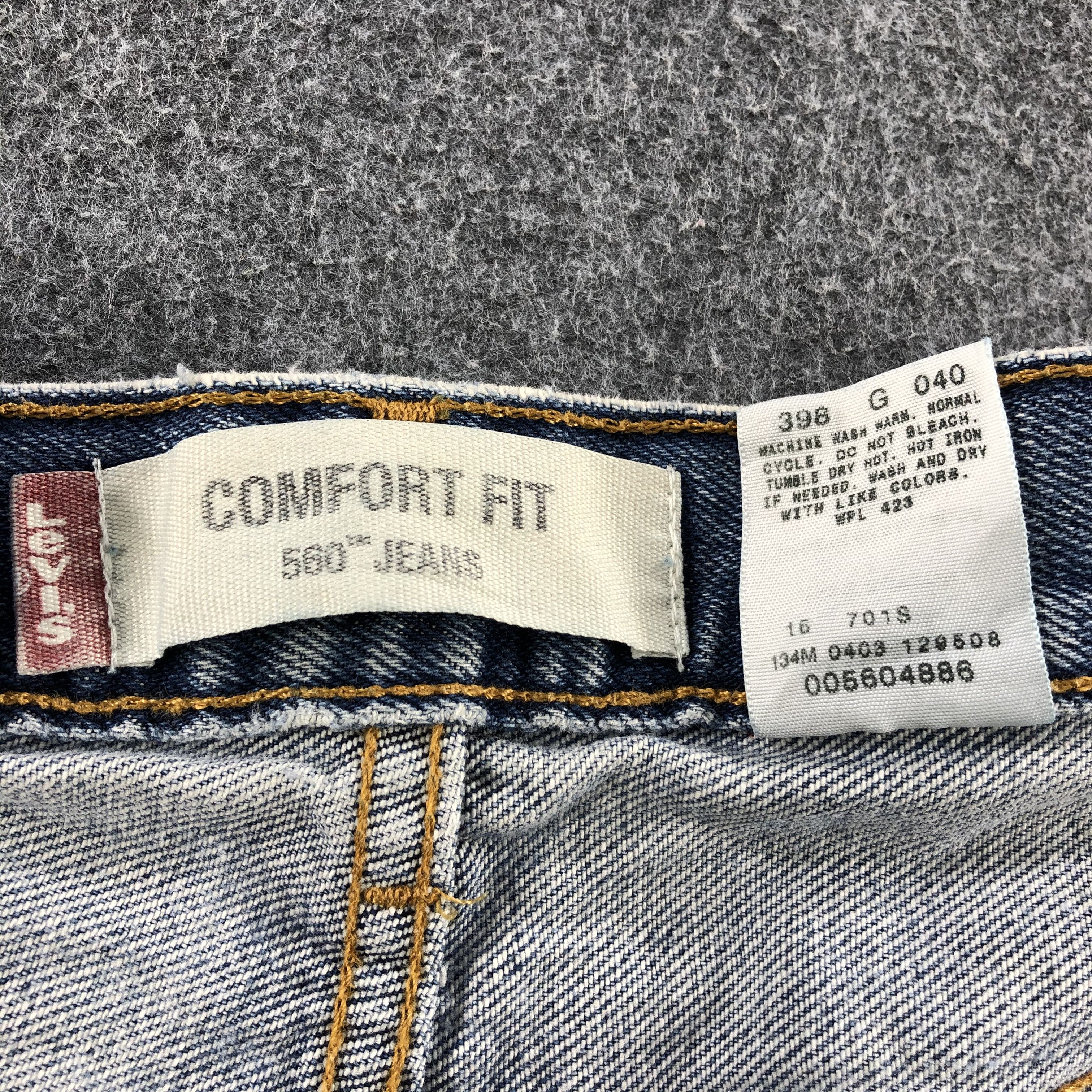 Levi's Vintage Levis 560 Jeans-J1139 Size US 33 - 11 Thumbnail