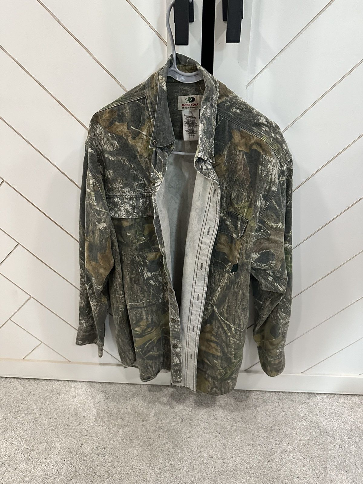 Vintage Camo Button up Size US XL / EU 56 / 4 - 3 Thumbnail