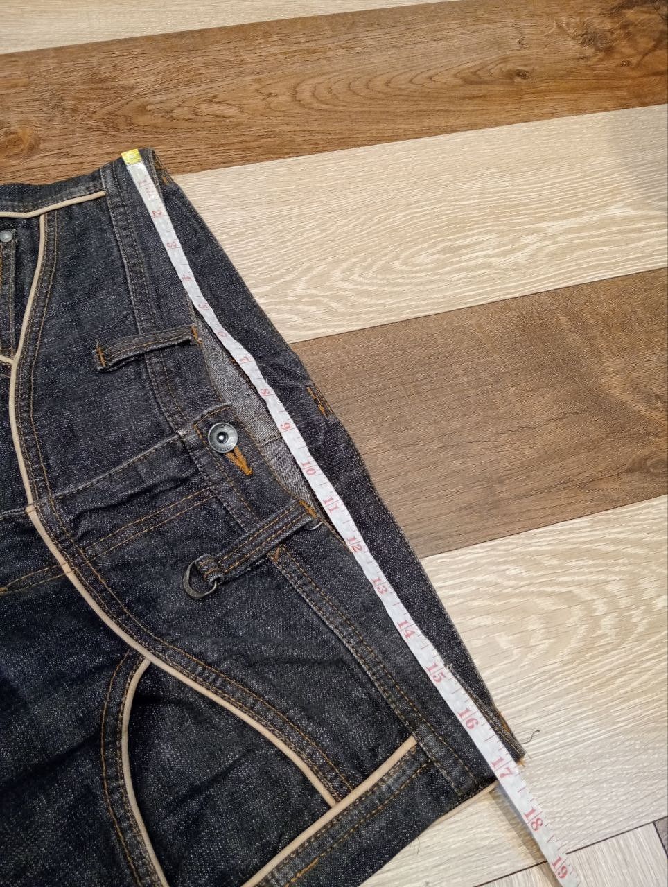Nicole Club NICOLE CLUB FOR MEN JAPAN LEATHER LINING DENIM FLARED PANTS Size US 34 / EU 50 - 14 Thumbnail