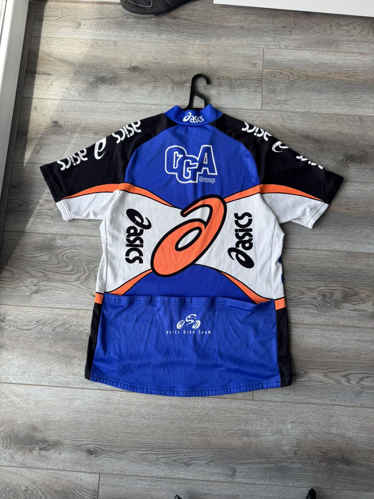 Asics Vintage 90s Asics Bike Team Official Cycling Jersey Size US M / EU 48-50 / 2 - 15 Thumbnail