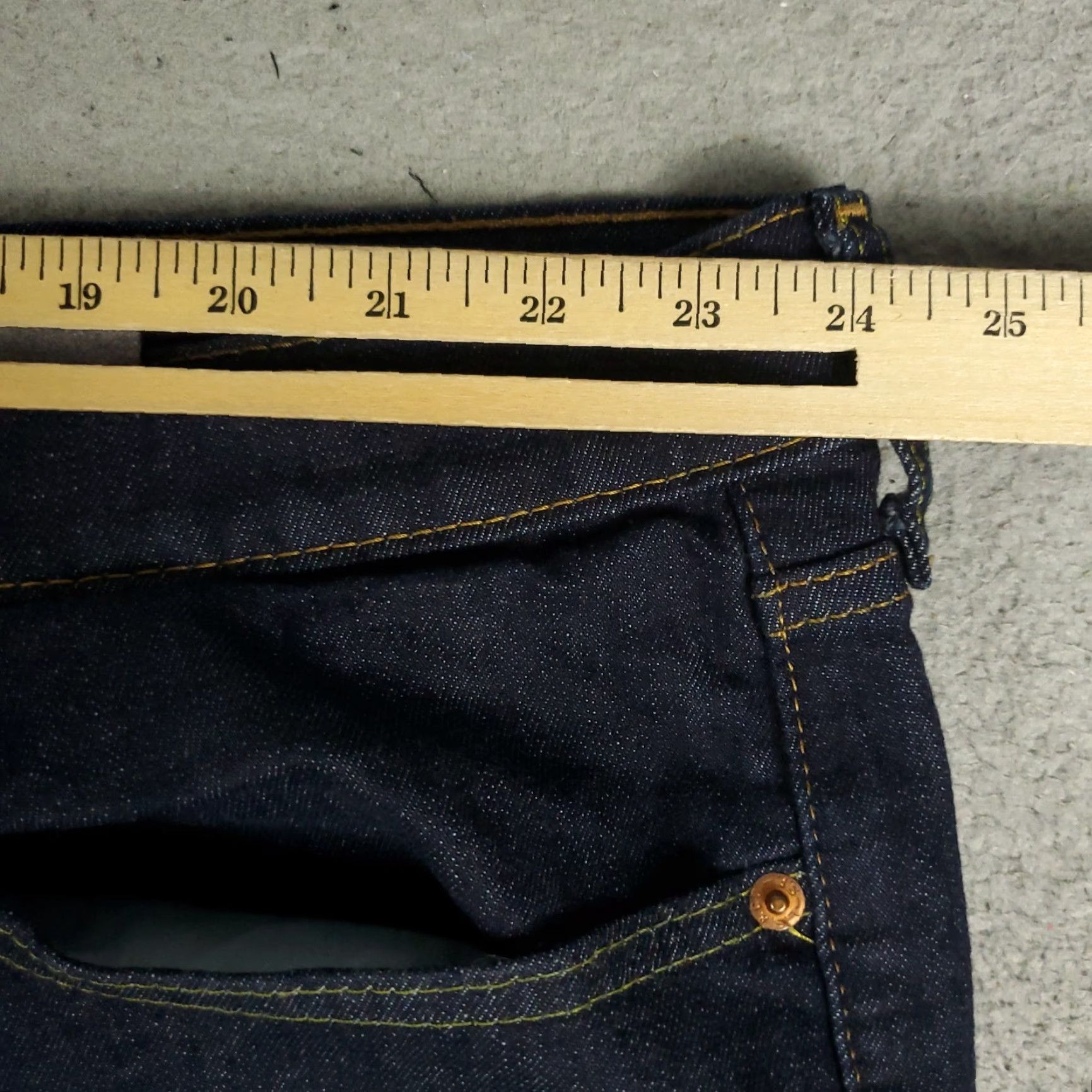 Levi's Levis 541 Jeans Mens Regular 48x28 Blue Athletic Fit Straight Denim Pants - Levi's 541 Jeans Mens Size 48x28 Blue Athletic Straight Fit Pants Size US 32 / EU 48 - 3 Thumbnail