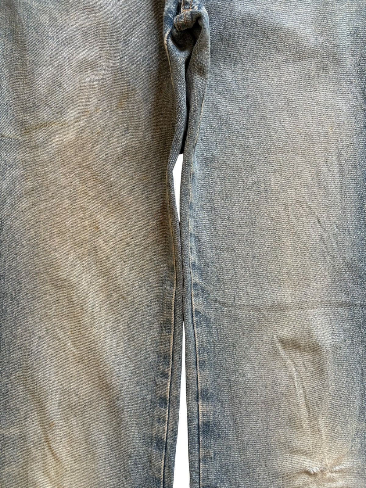 Japanese Brand × Jean Vintage Japanese Brand Mud Wash Bootcut Flare Jeans Size 28" / US 6 / IT 42 - 5 Thumbnail