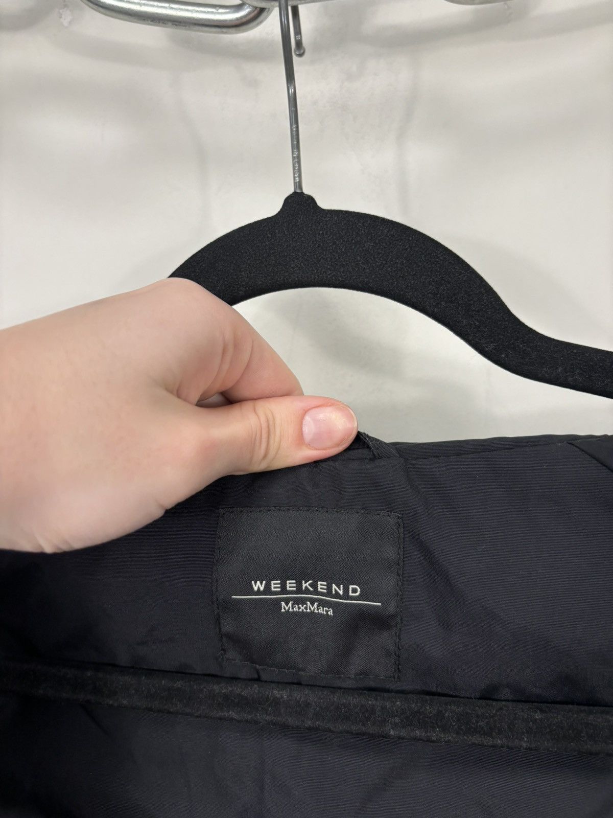 Weekend Max Mara Max Mara Weekend Women’s Black Cotton Nylon Trench Coat Size M / US 6-8 / IT 42-44 - 10 Thumbnail