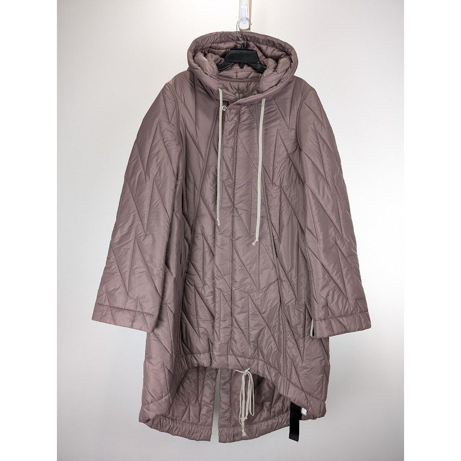 Rick Owens o1rshd1 Fishtail Parka in Mauve Size US M / EU 48-50 / 2 - 1 Thumbnail