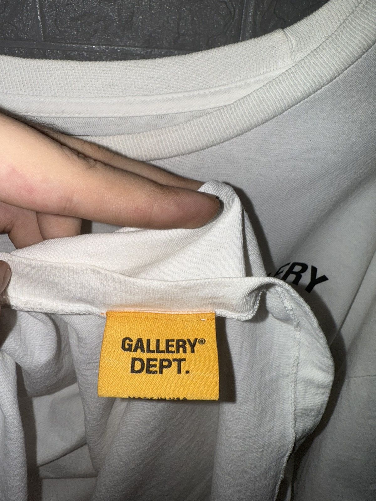 Gallery Dept. Gallery dept SOUVENIR TEE Size US XL / EU 56 / 4 - 5 Thumbnail