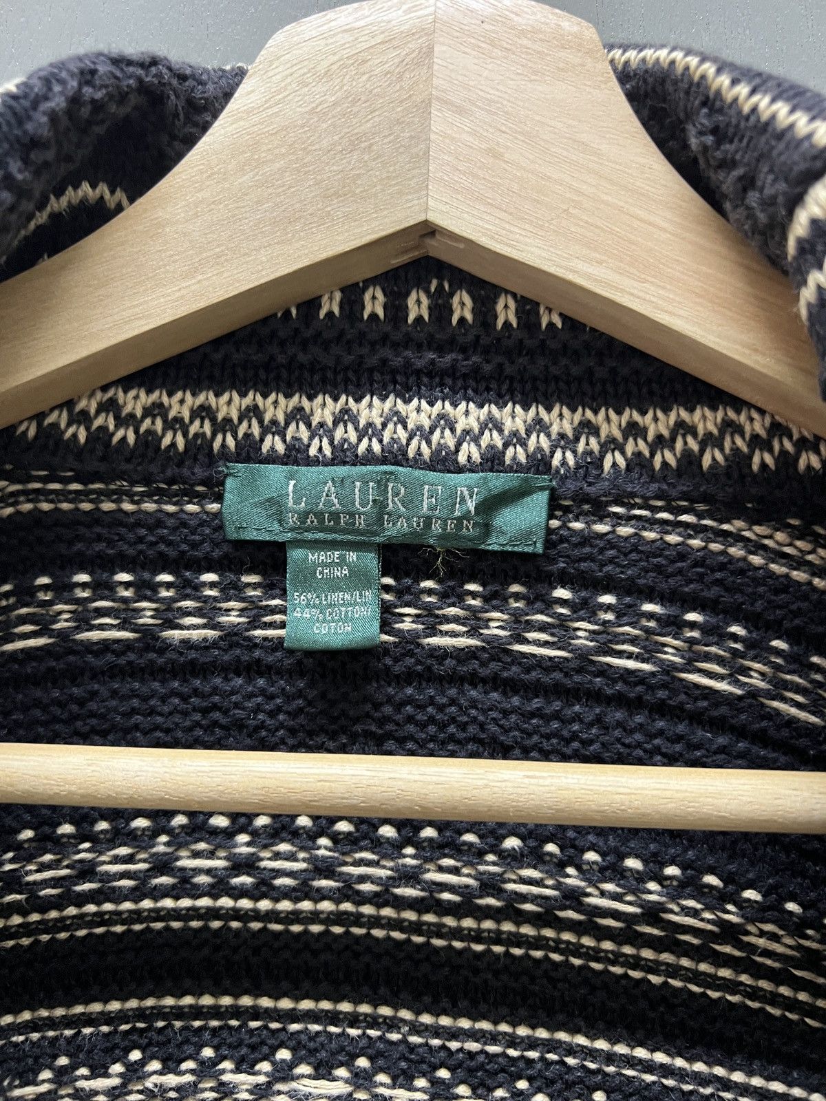Lauren Ralph Lauren Vintage Polo Ralph Lauren Knits Stripe Cardigan Sweater Size US M / EU 48-50 / 2 - 4 Thumbnail