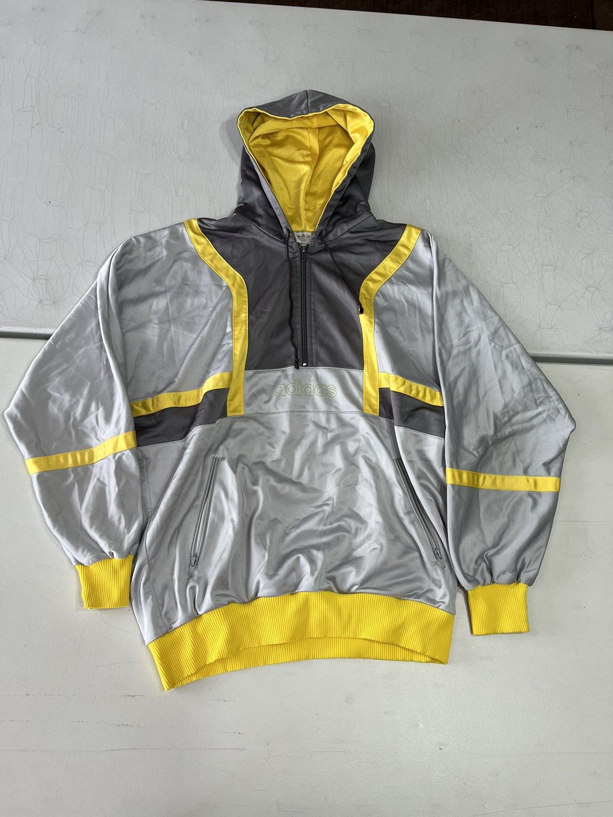 Adidas × Vintage Vintage 90s adidas track jacket Size US XXL / EU 58 / 5 - 1 Thumbnail