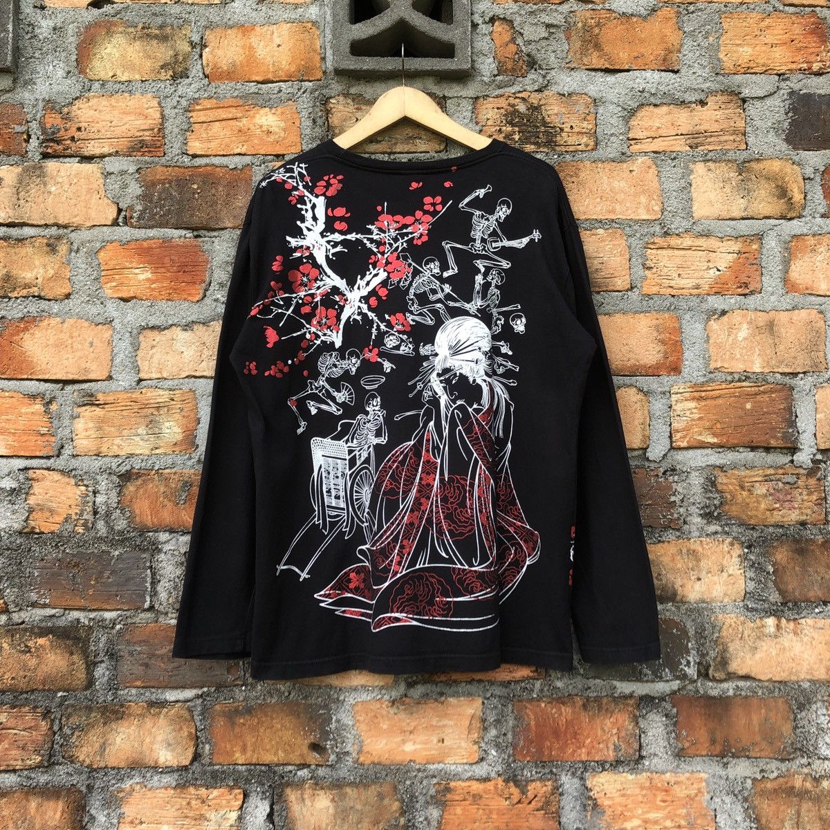 Japanese Brand Vintage Japanese Brand Sukajan Geisha Art Longsleeve Size US L / EU 52-54 / 3 - 2 Thumbnail
