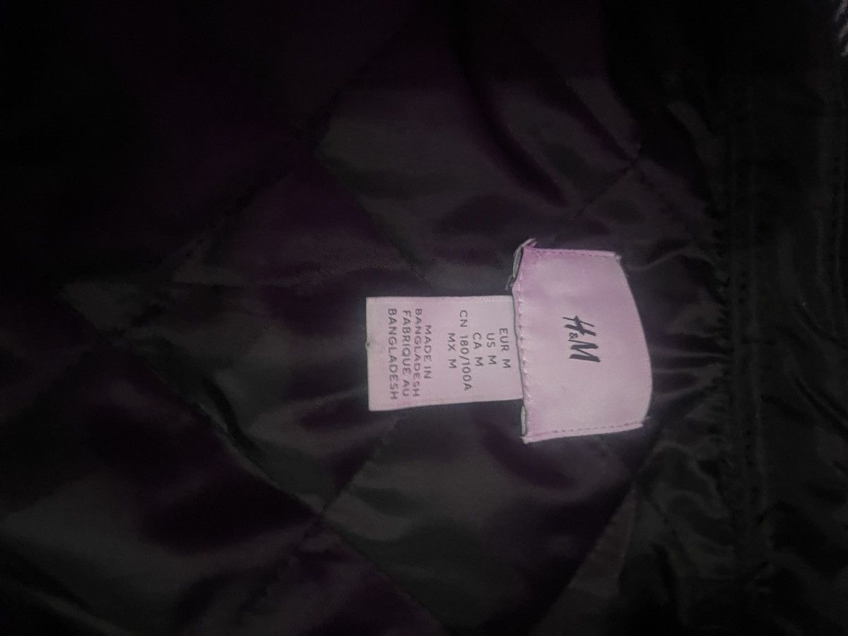 H&M Black Collard Flannel Coat Size US M / EU 48-50 / 2 - 3 Thumbnail