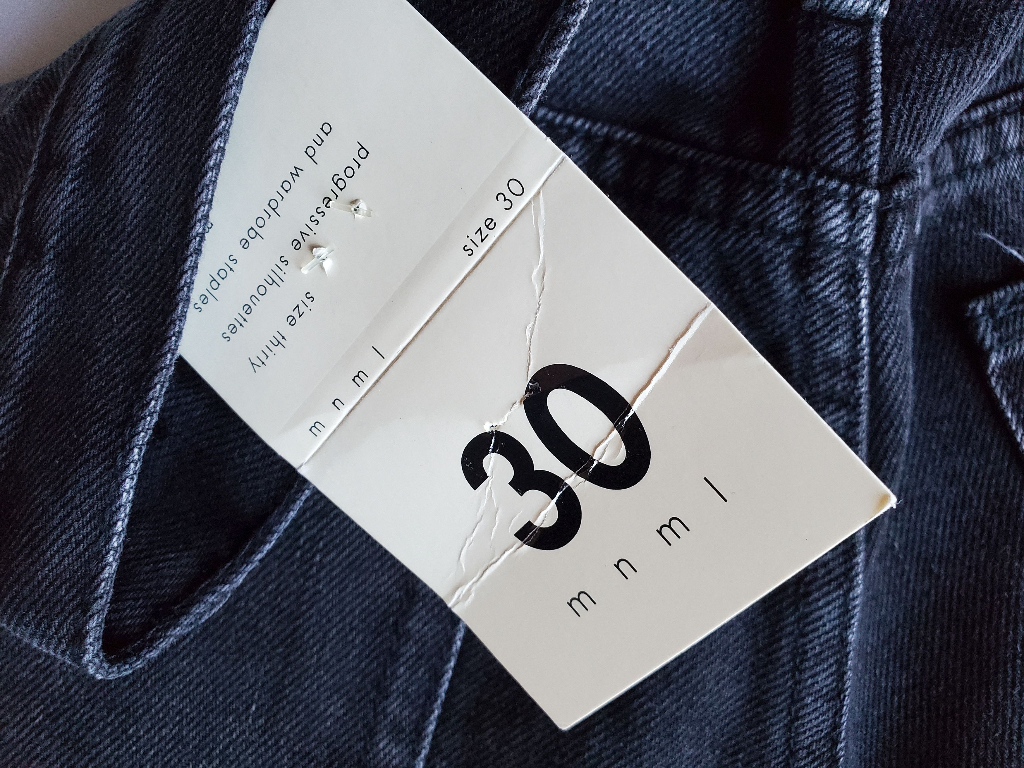 MNML NEW MNML Black Denim paints sz 30 B119 Size US 30 / EU 46 - 3 Thumbnail