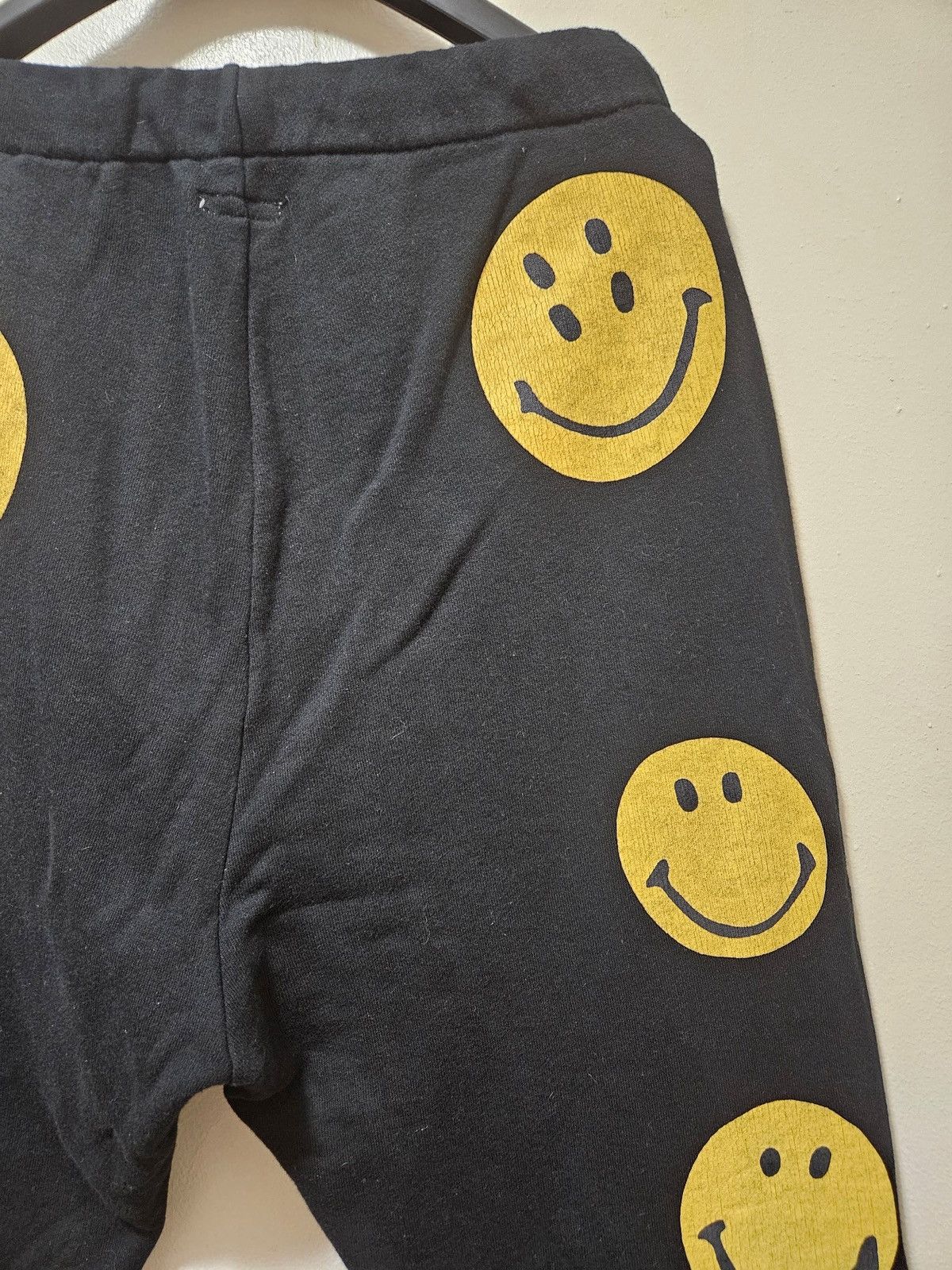 Kapital Smiley Faded Logo Black Joggers Size US 36 / EU 52 - 3 Thumbnail