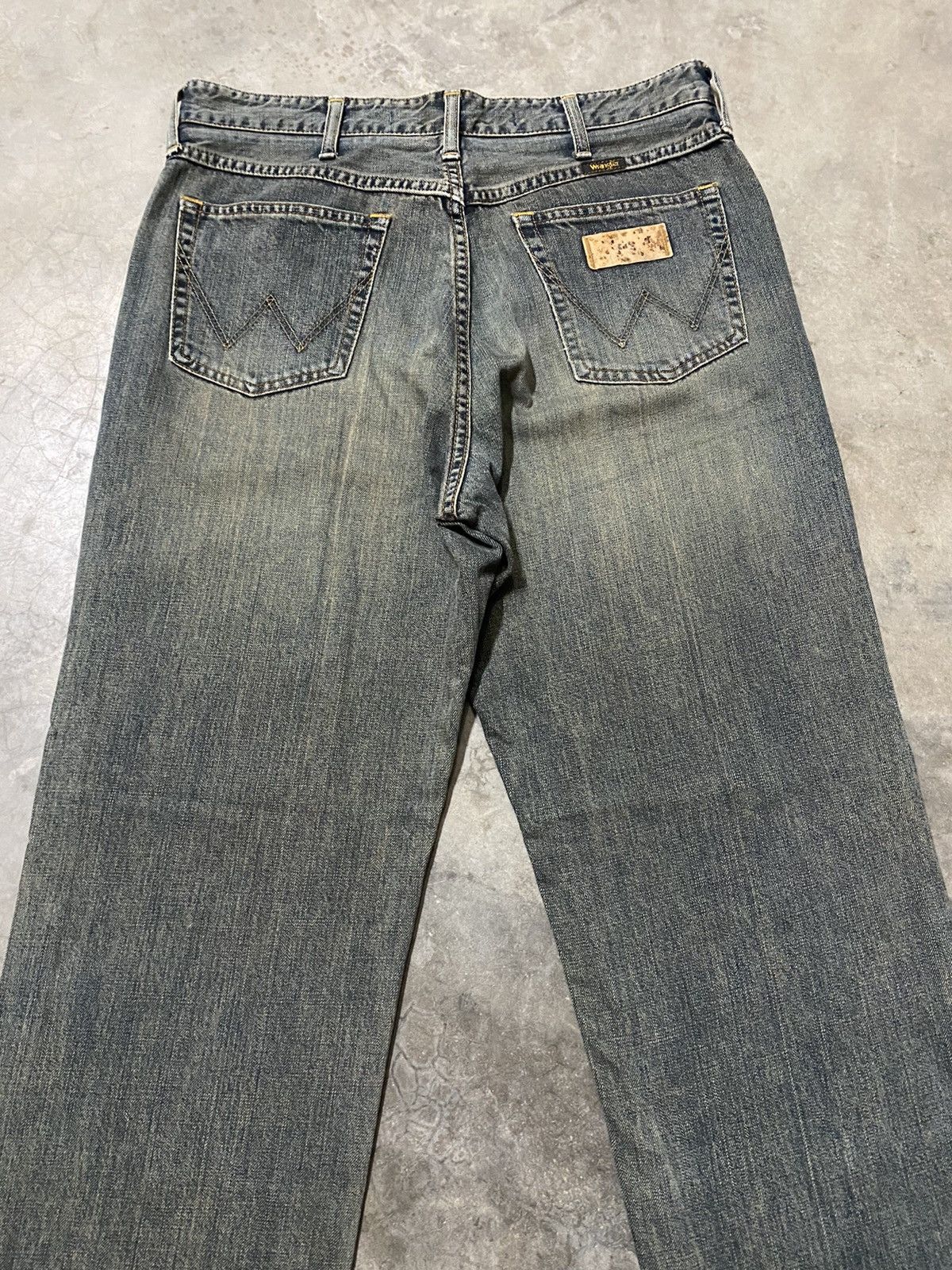 Wrangler Baggy Jeans Wrangle Rusty Denim Vintage Size US 32 / EU 48 - 4 Thumbnail