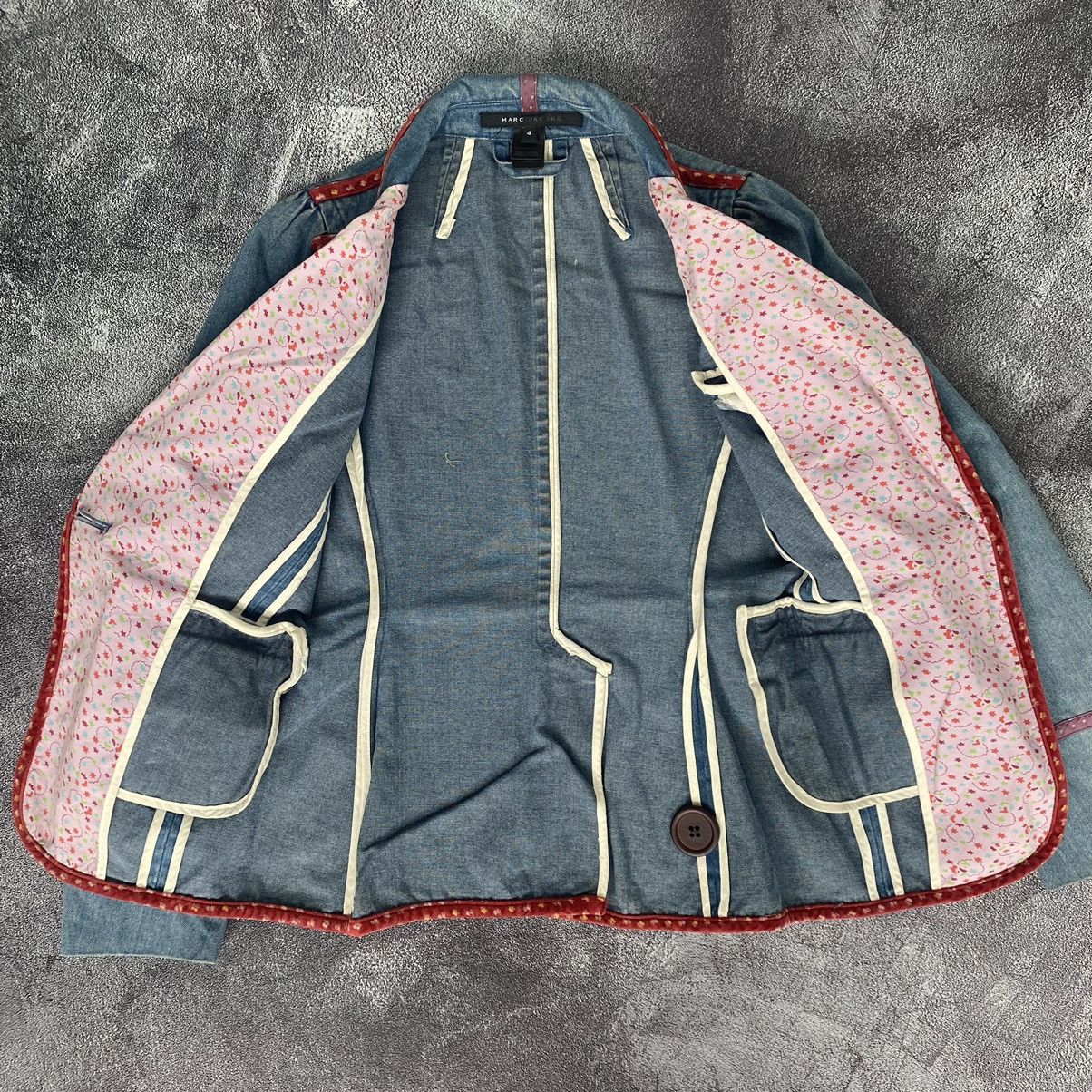 Beauty Beast × Marc Jacobs × Vintage Vintage Marc Jacobs Blazer Jeans Jacket Coat Size S / US 4 / IT 40 - 6 Thumbnail