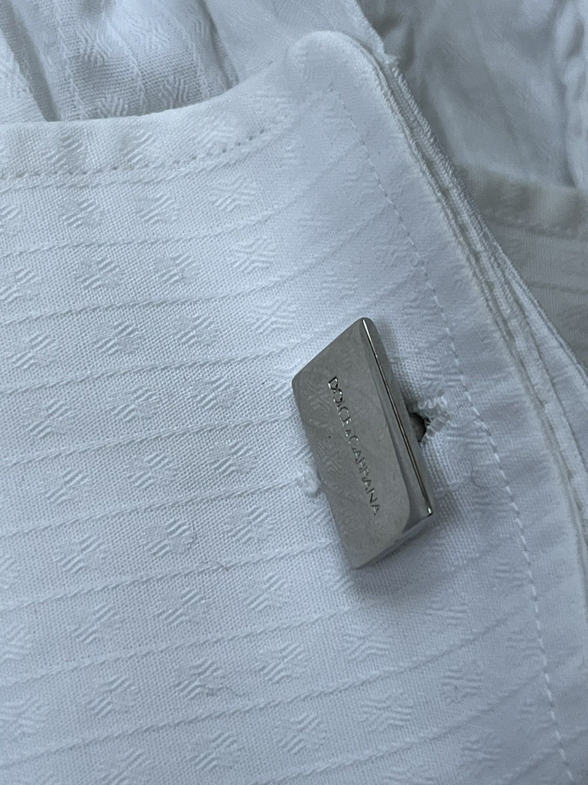 Dolce & Gabbana Dolce & Gabbana Cufflinks White Shirt Longsleeve 40/15 3/4 Size US M / EU 48-50 / 2 - 3 Thumbnail
