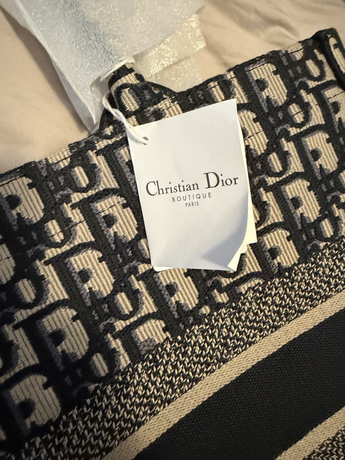 Dior Christian Dior Oblique Book Tote – Brand New With Tags Size ONE SIZE - 4 Thumbnail