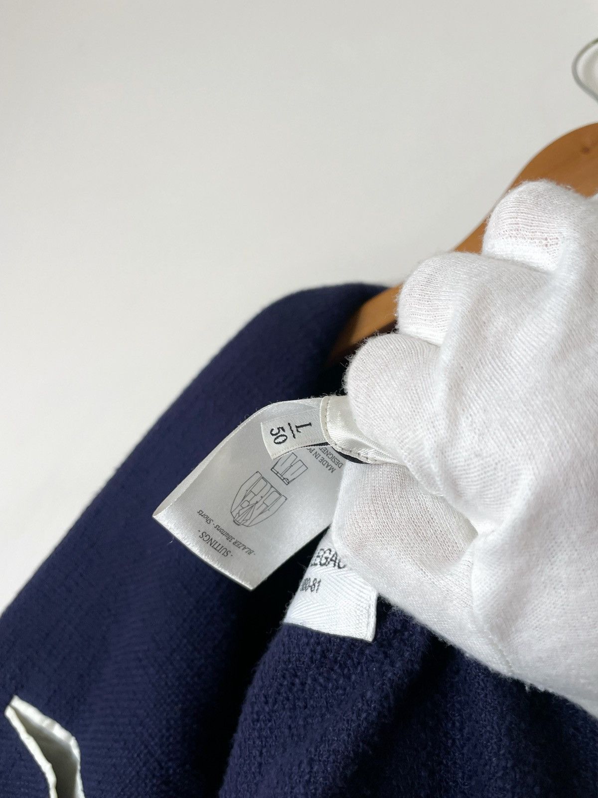 Our Legacy Our Legacy Cotton Linen Navy Blue 3 buttons Blazer Jacket Size 50L - 10 Thumbnail