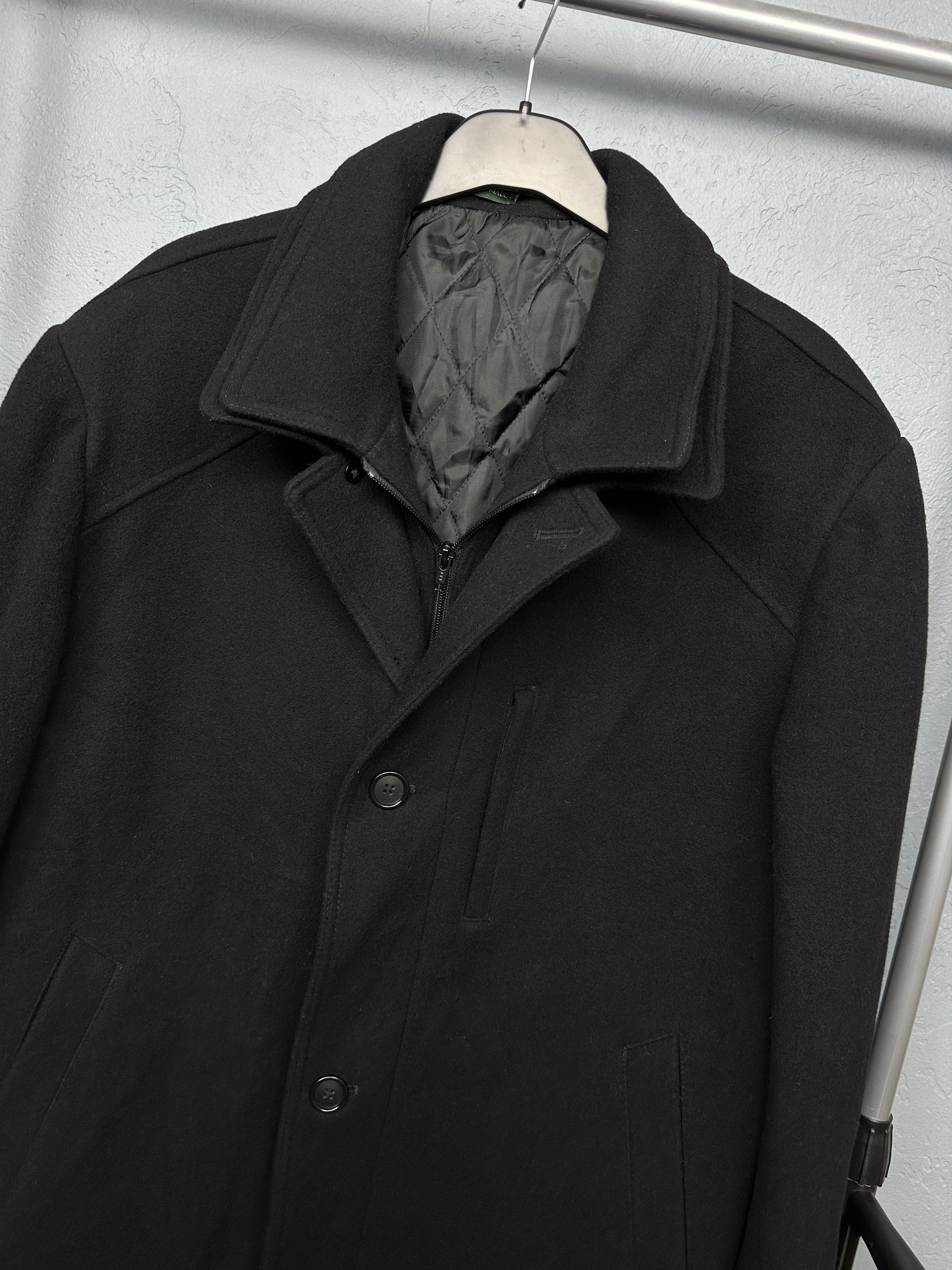 Polo Ralph Lauren Polo Ralph Lauren Mens Wool Coat Jacket Size US L / EU 52-54 / 3 - 2 Thumbnail