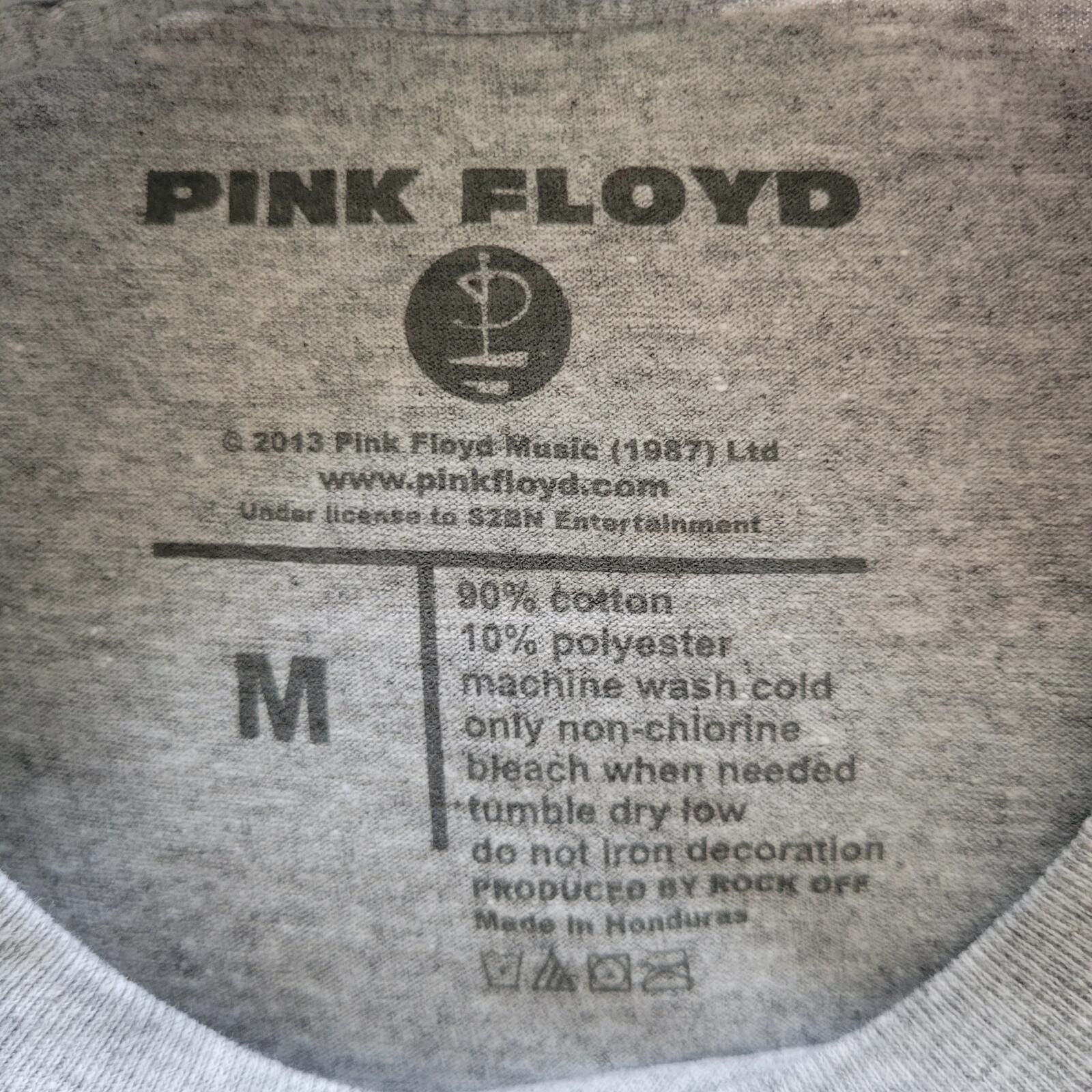 Pink Floyd Pink Floyd T-Shirt Men's Medium Gray Band Graphic Album Art Size US M / EU 48-50 / 2 - 3 Thumbnail