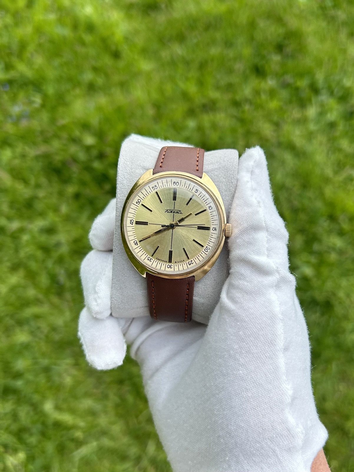 Vintage Vintage Watch Raketa Soviet USSR Mechanical Authentic 1980s Size ONE SIZE - 12 Thumbnail