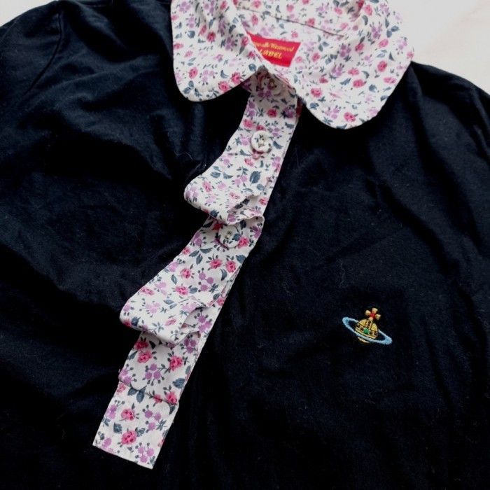 Liberty vivienne westwood drap liberty floral collar polo shirt Size M / US 6-8 / IT 42-44 - 2 Thumbnail