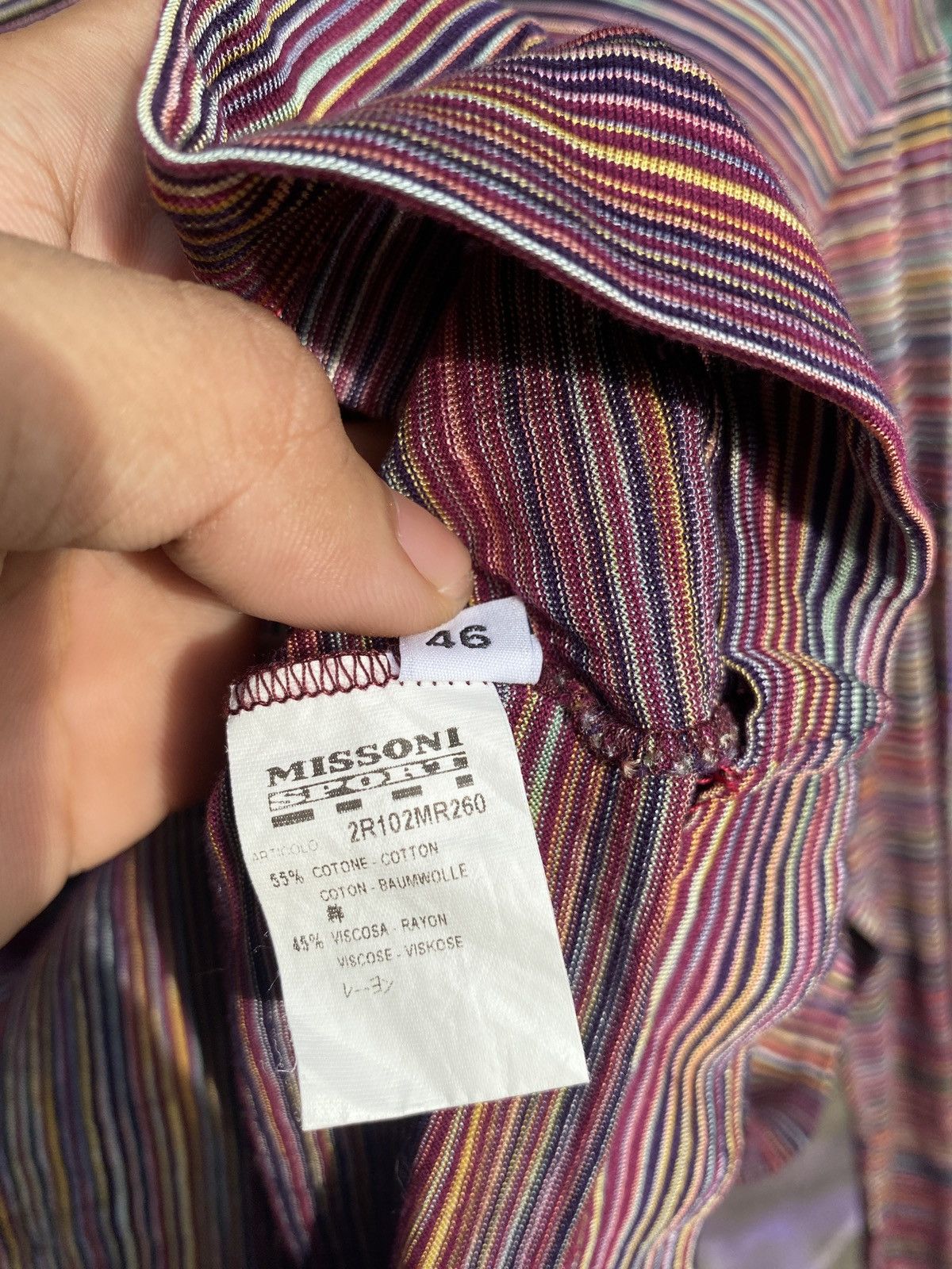 Missoni SWEET GRILS❤️‍🔥 LONGSLEEVE MISSONI MULTICOLOR Size M / US 6-8 / IT 42-44 - 6 Thumbnail