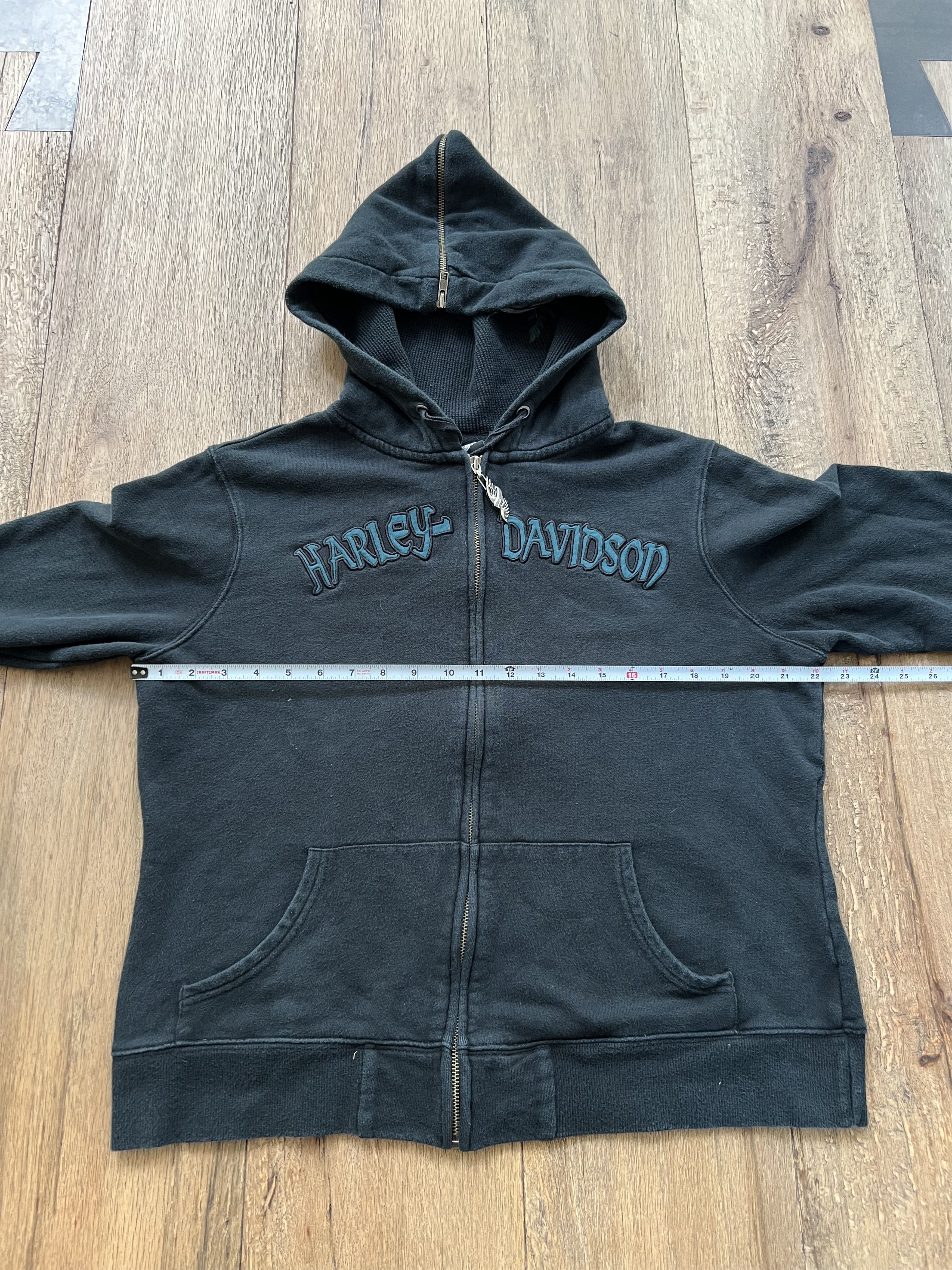 Harley Davidson Harley Davidson Y2K Pendent Zip-Up Hoodie Sz XL Size XL / US 12-14 / IT 48-50 - 7 Thumbnail