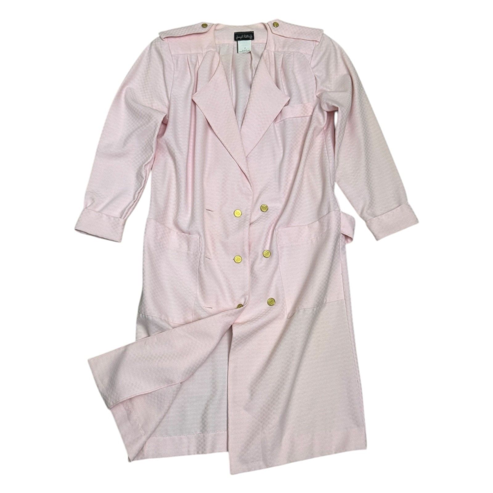 Joseph Ribkoff JOSEPH RIBKOFF Vintage 90s Business Casual Trench Blazer XL Size XL / US 12-14 / IT 48-50 - 2 Thumbnail