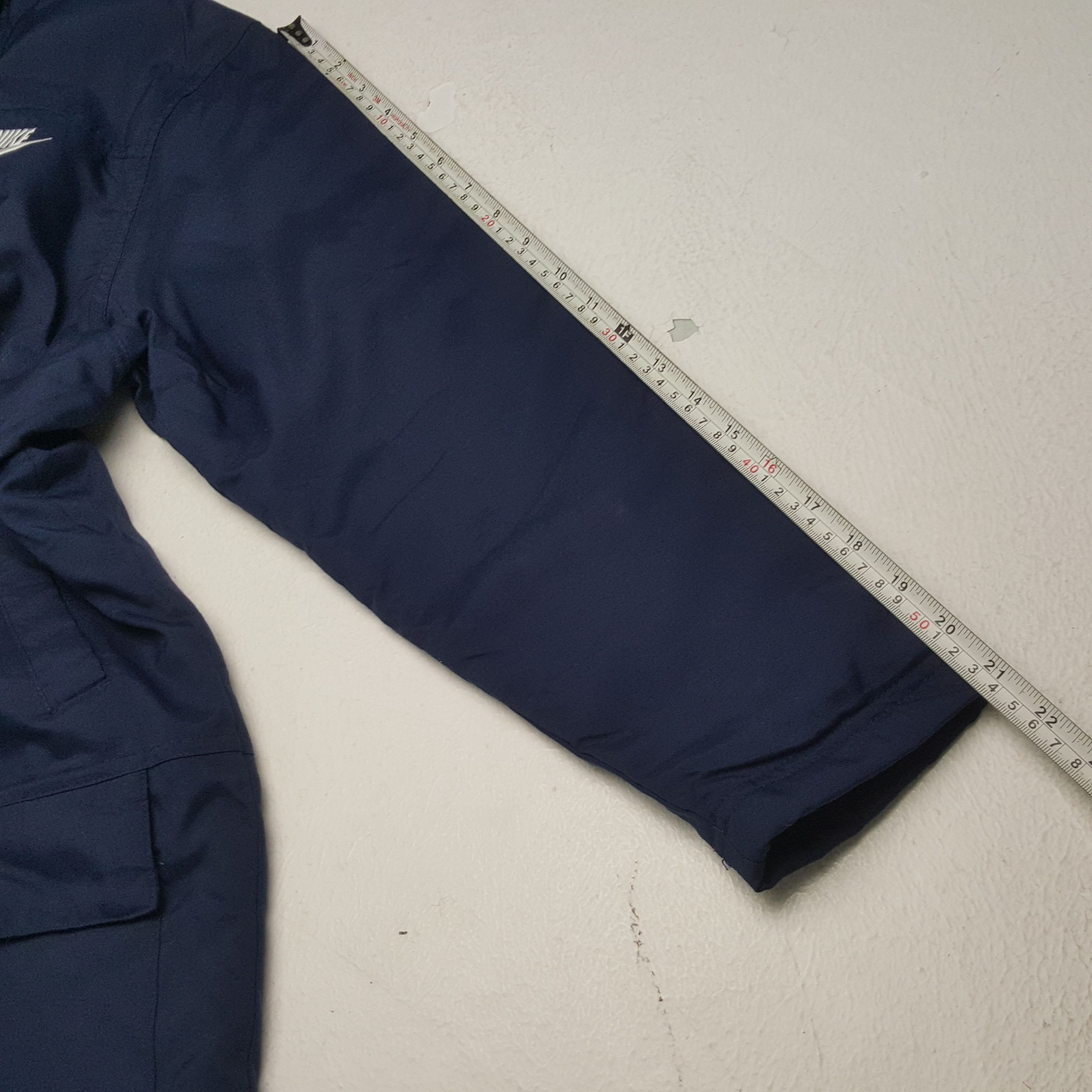 Nike × Vintage NIKE Spellout Design Long Jacket Size US S / EU 44-46 / 1 - 6 Thumbnail