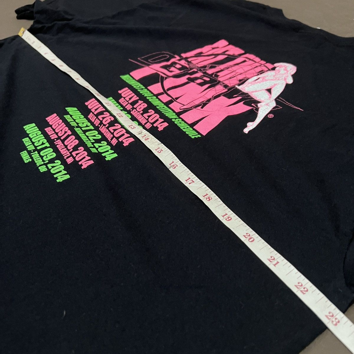 Vintage Vintage Y2K EAT THE PINK Deja Vu Tee XL Showgirls Stripper Size US XL / EU 56 / 4 - 6 Thumbnail