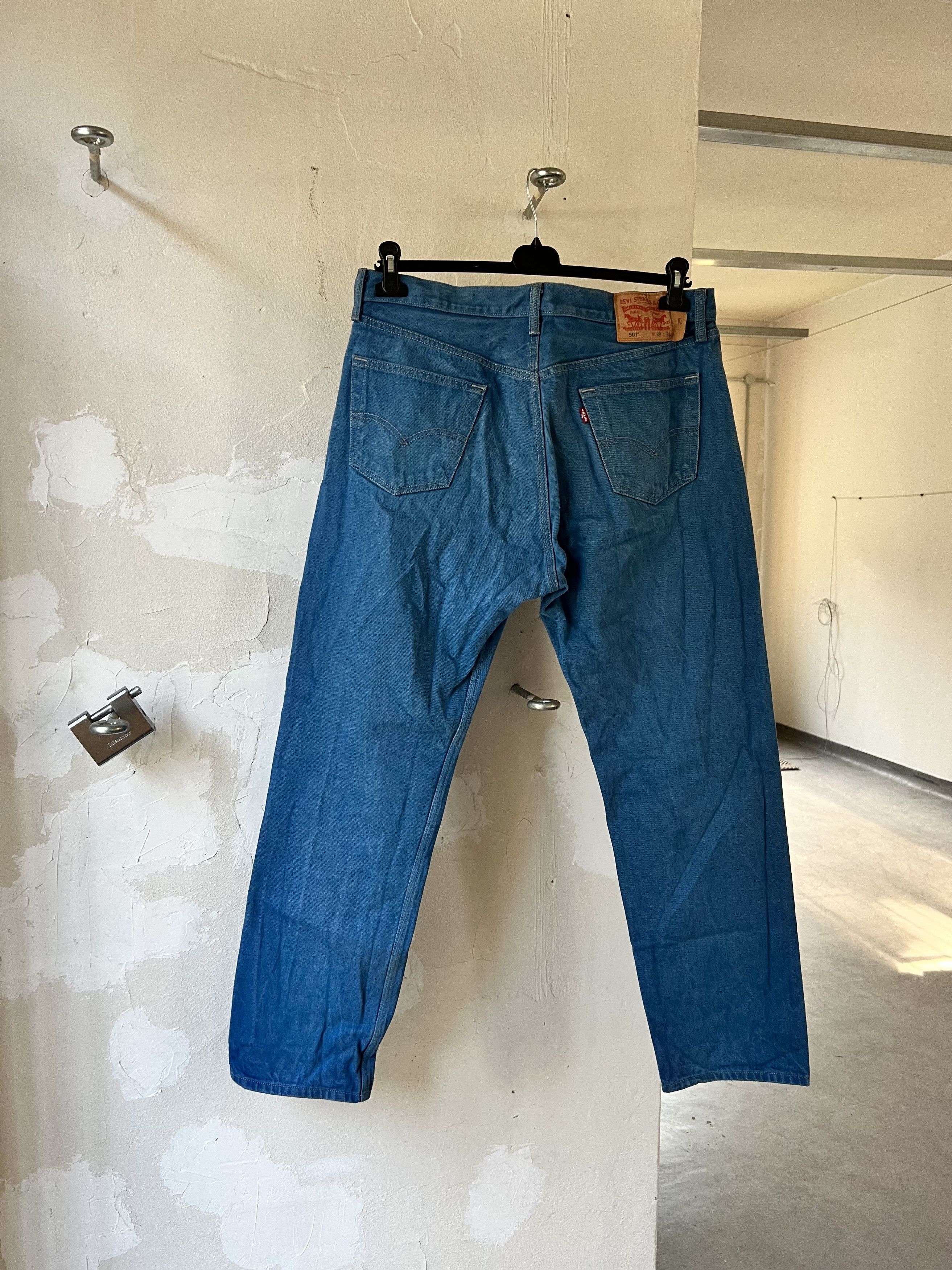 Levi's Vintage Clothing × Unsound Rags Levis Indigo Baggie Vintage Jeans Pants Size US 38 / EU 54 - 1 Thumbnail