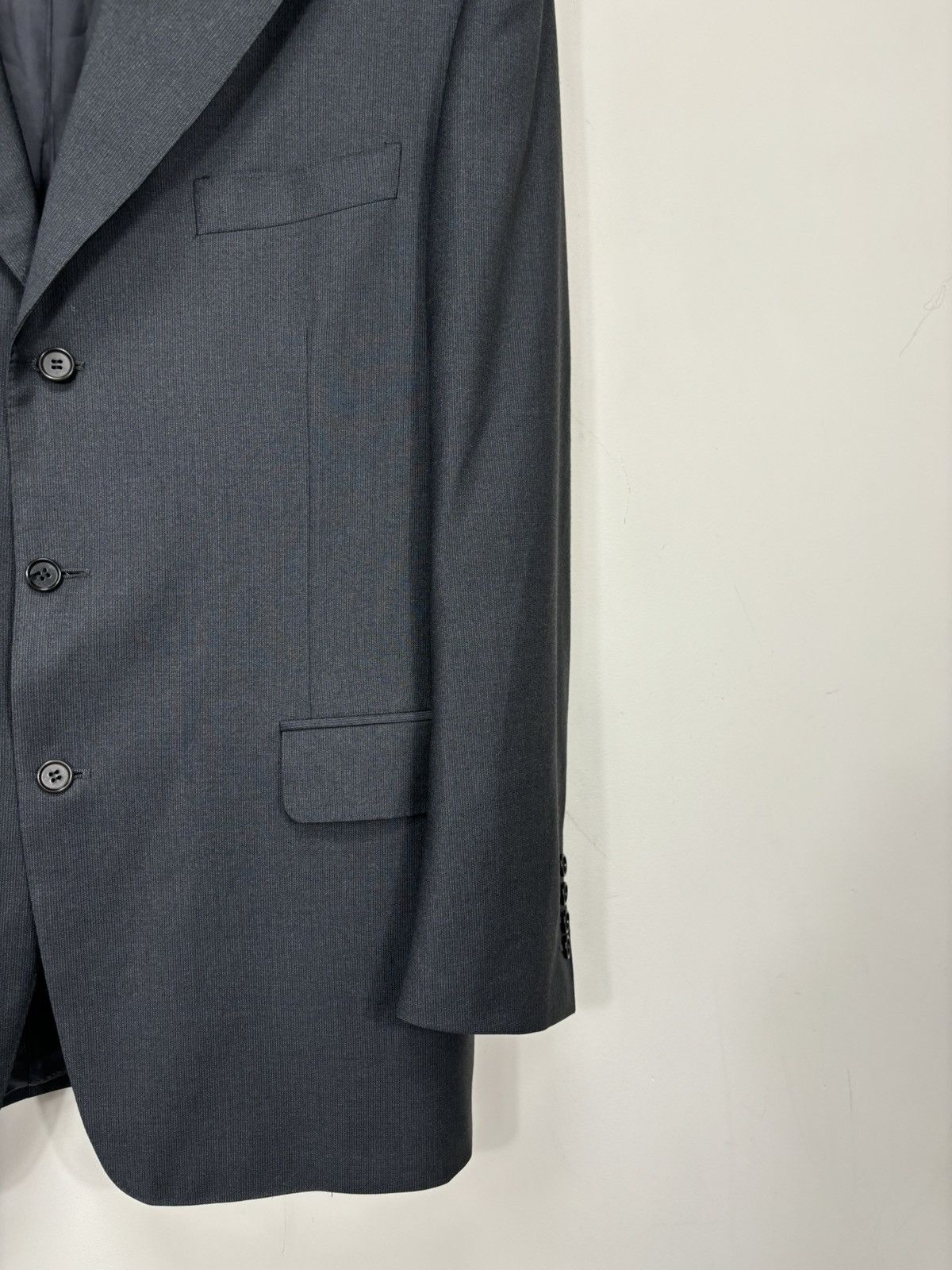 Canali Canali Men’s 3-Buttons Classic Formal Wool Blazer Jacket Size 44R - 5 Thumbnail